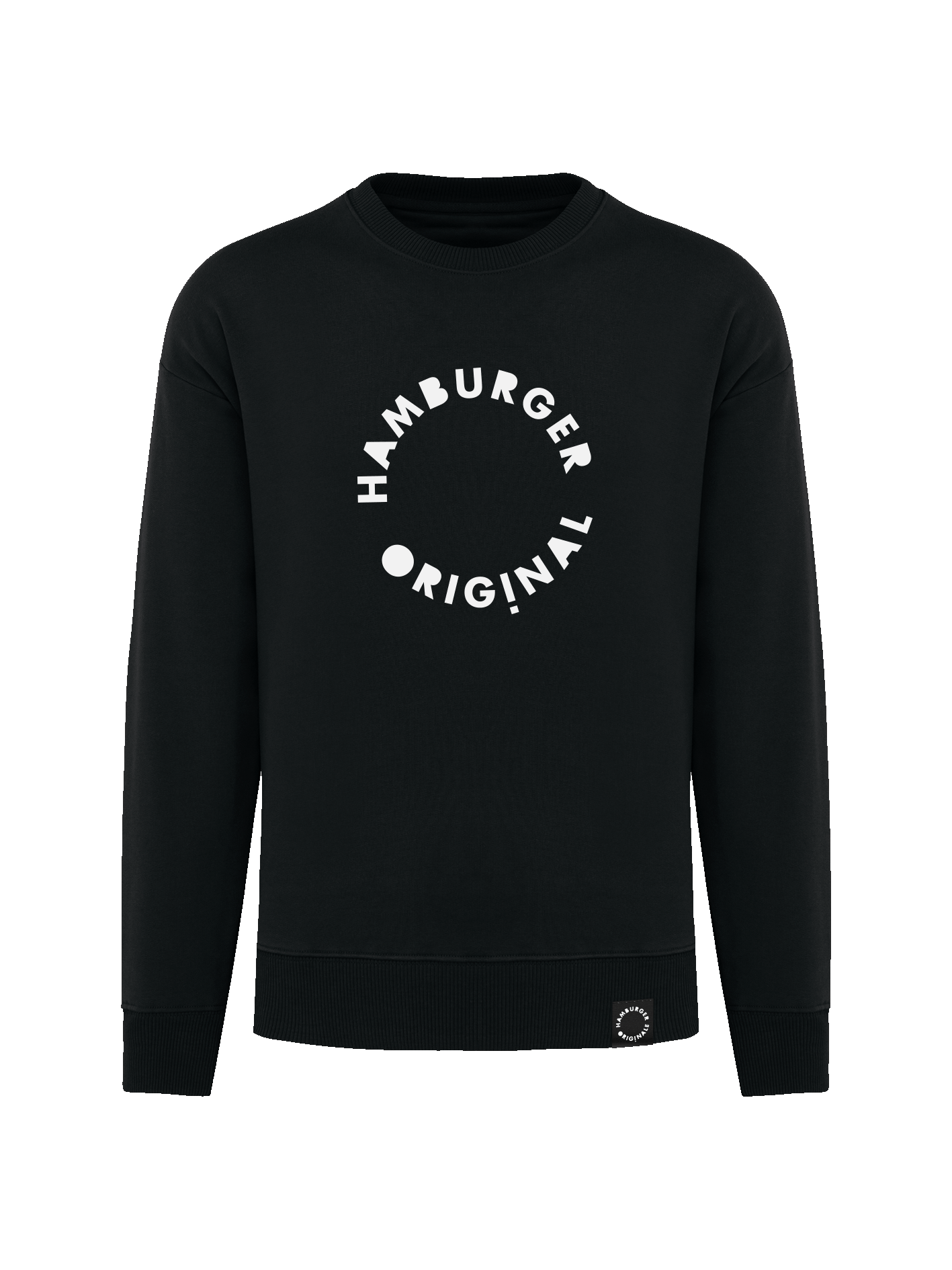 Schweres Oversized Sweatshirt aus Bio-Baumwolle mit Logo Made in Portugal