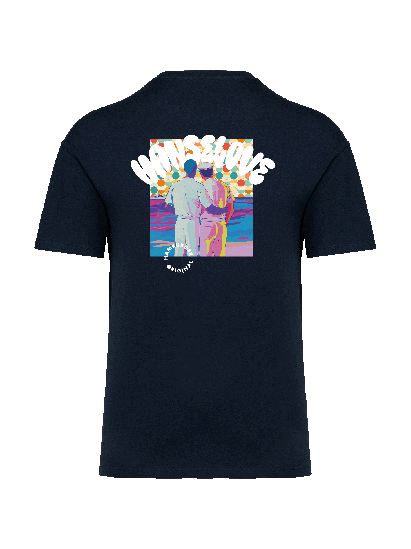 Oversized T-Shirt aus Bio-Baumwolle "Hanselove"