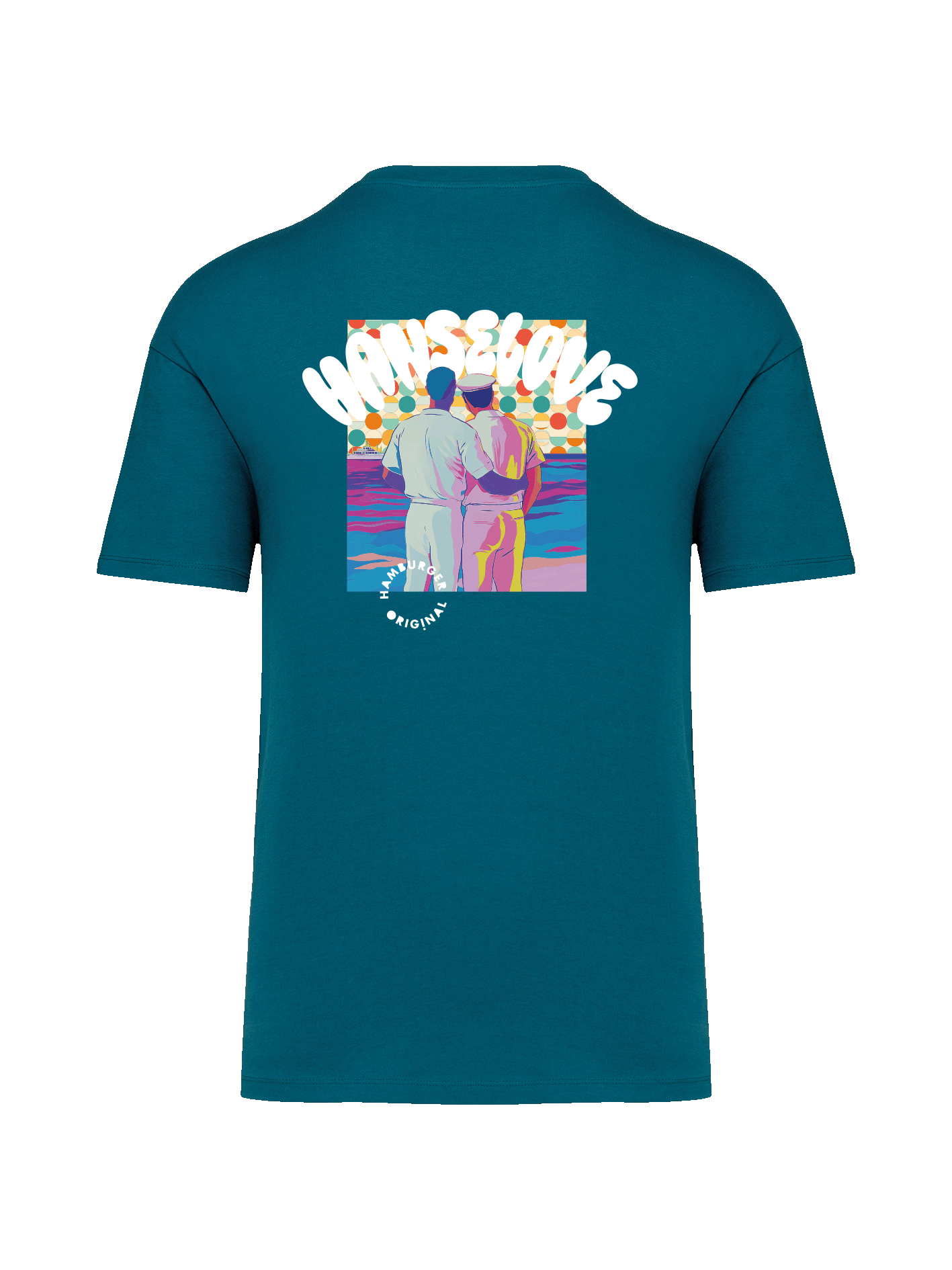 Oversized T-Shirt aus Bio-Baumwolle "Hanselove"
