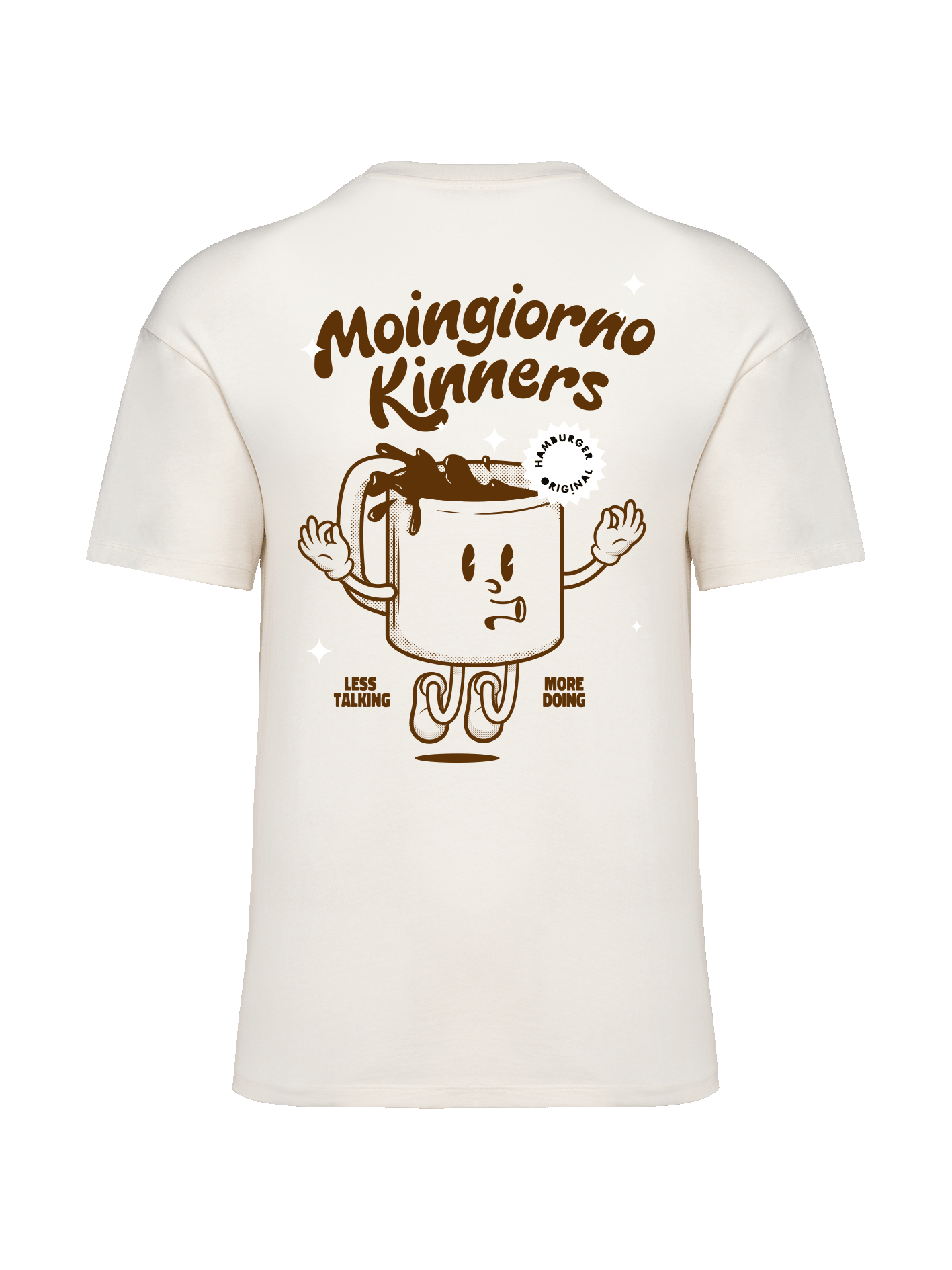 Oversized T-Shirt aus Bio-Baumwolle "Moingiorno Kinners"
