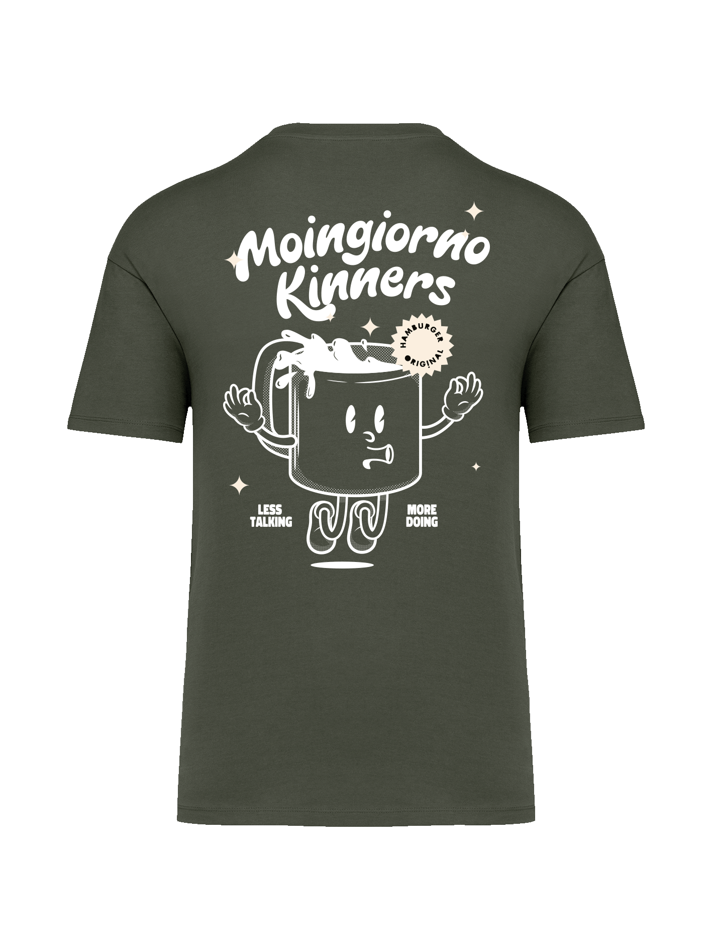 Oversized T-Shirt aus Bio-Baumwolle "Moingiorno Kinners"
