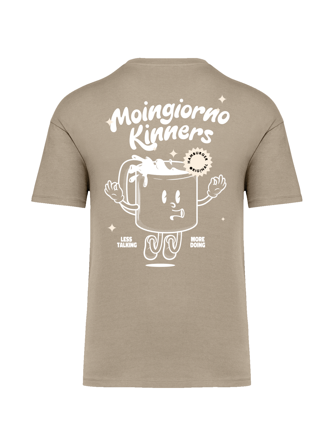 Oversized T-Shirt aus Bio-Baumwolle "Moingiorno Kinners"