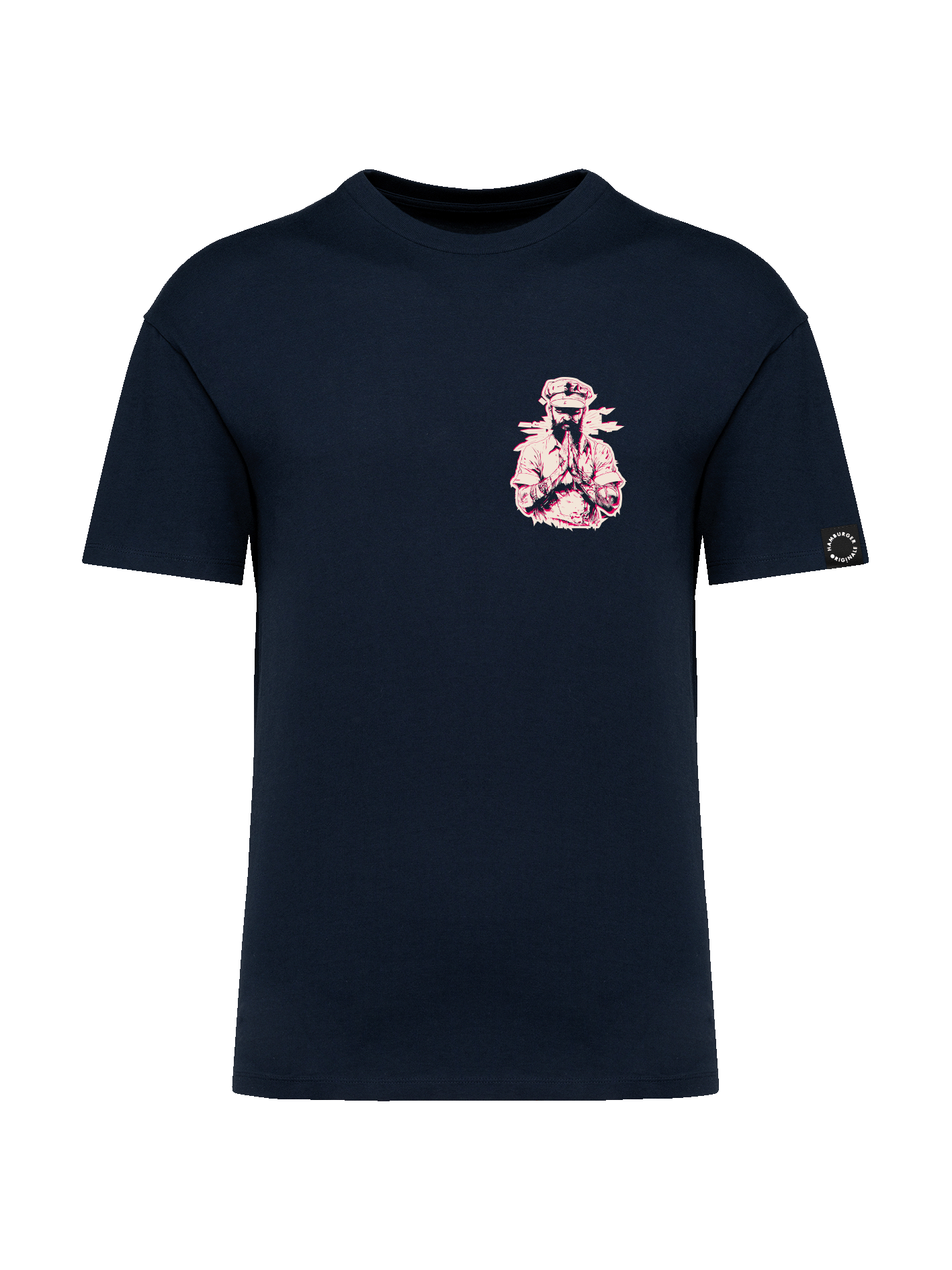 Oversized T-Shirt aus Bio-Baumwolle "Hamburg State of Mind"