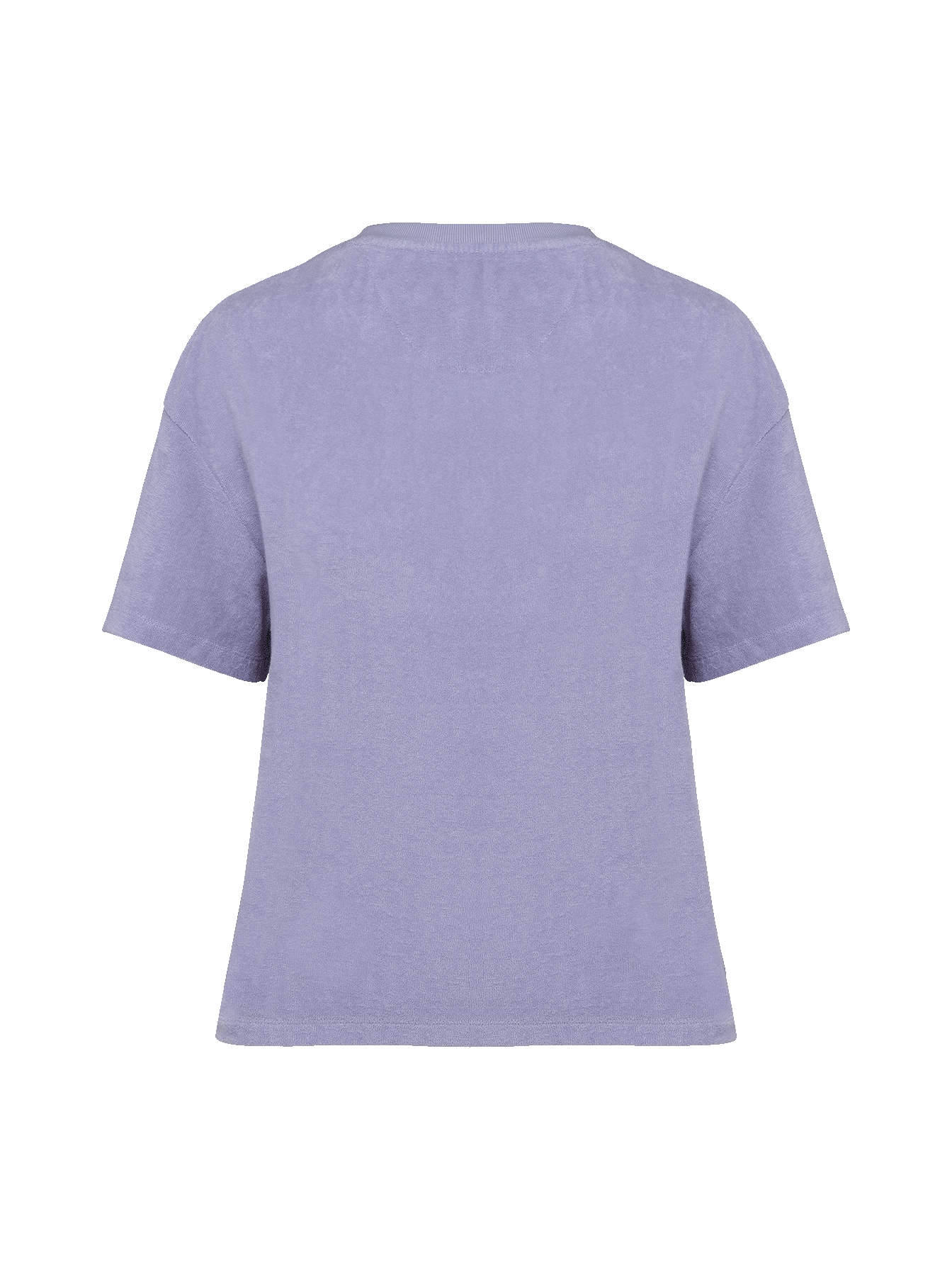 Frottee T-Shirt aus Bio-Baumwolle Made in Portugal Oversized