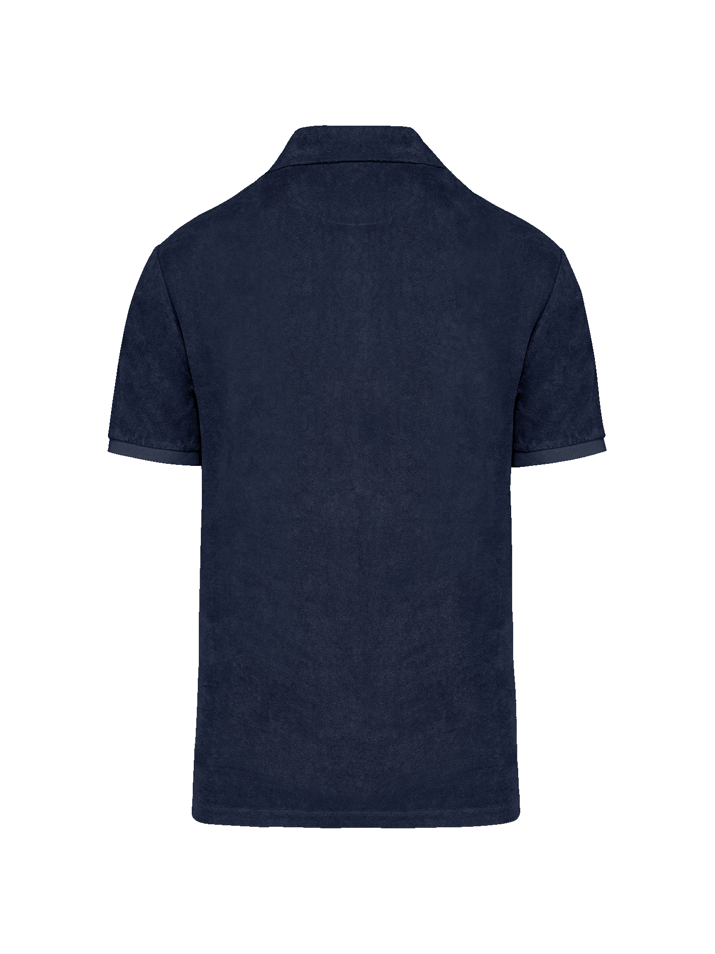 Frottee Polo-Shirt aus Bio-Baumwolle Made in Portugal