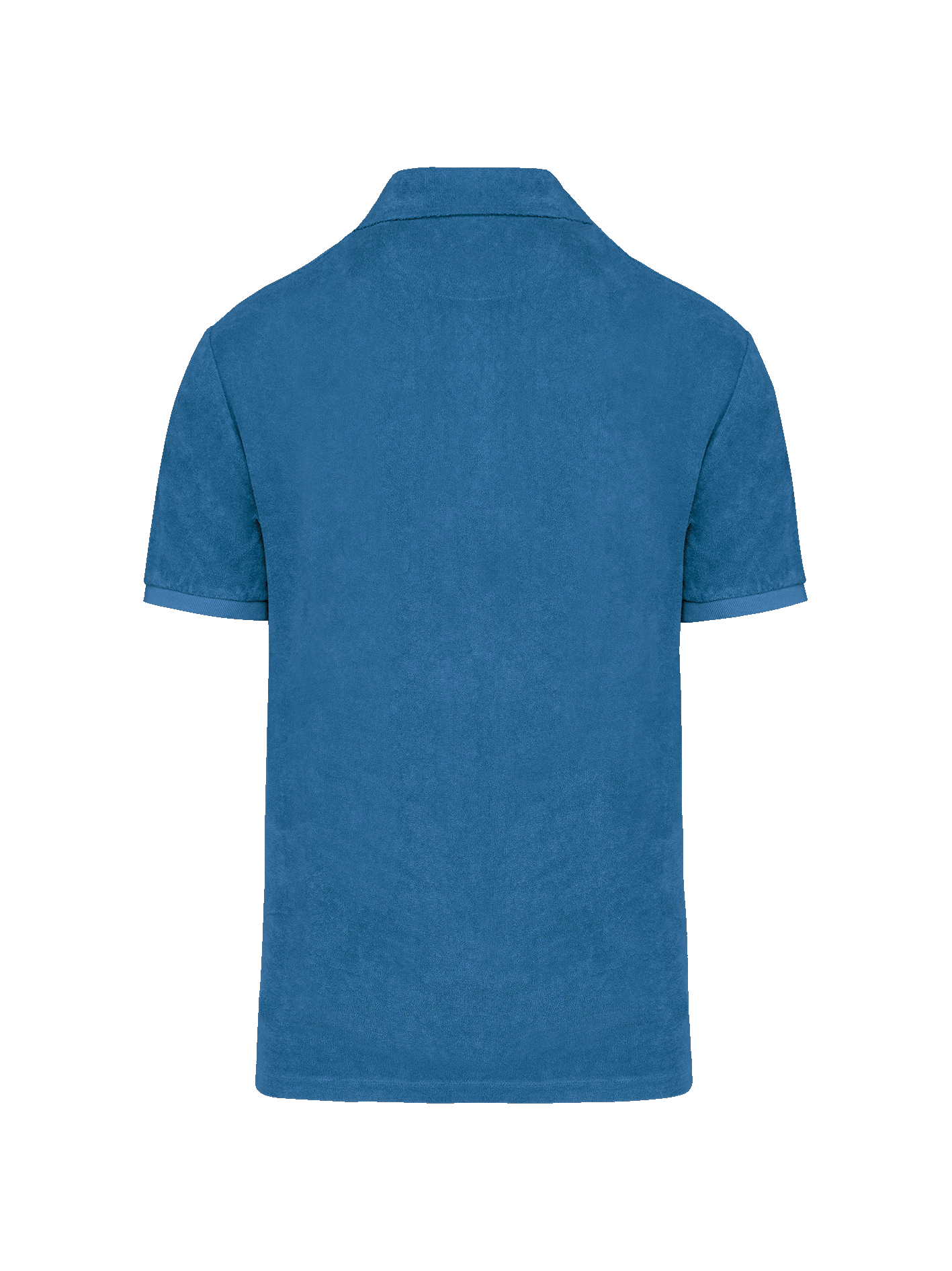 Frottee Polo-Shirt aus Bio-Baumwolle Made in Portugal