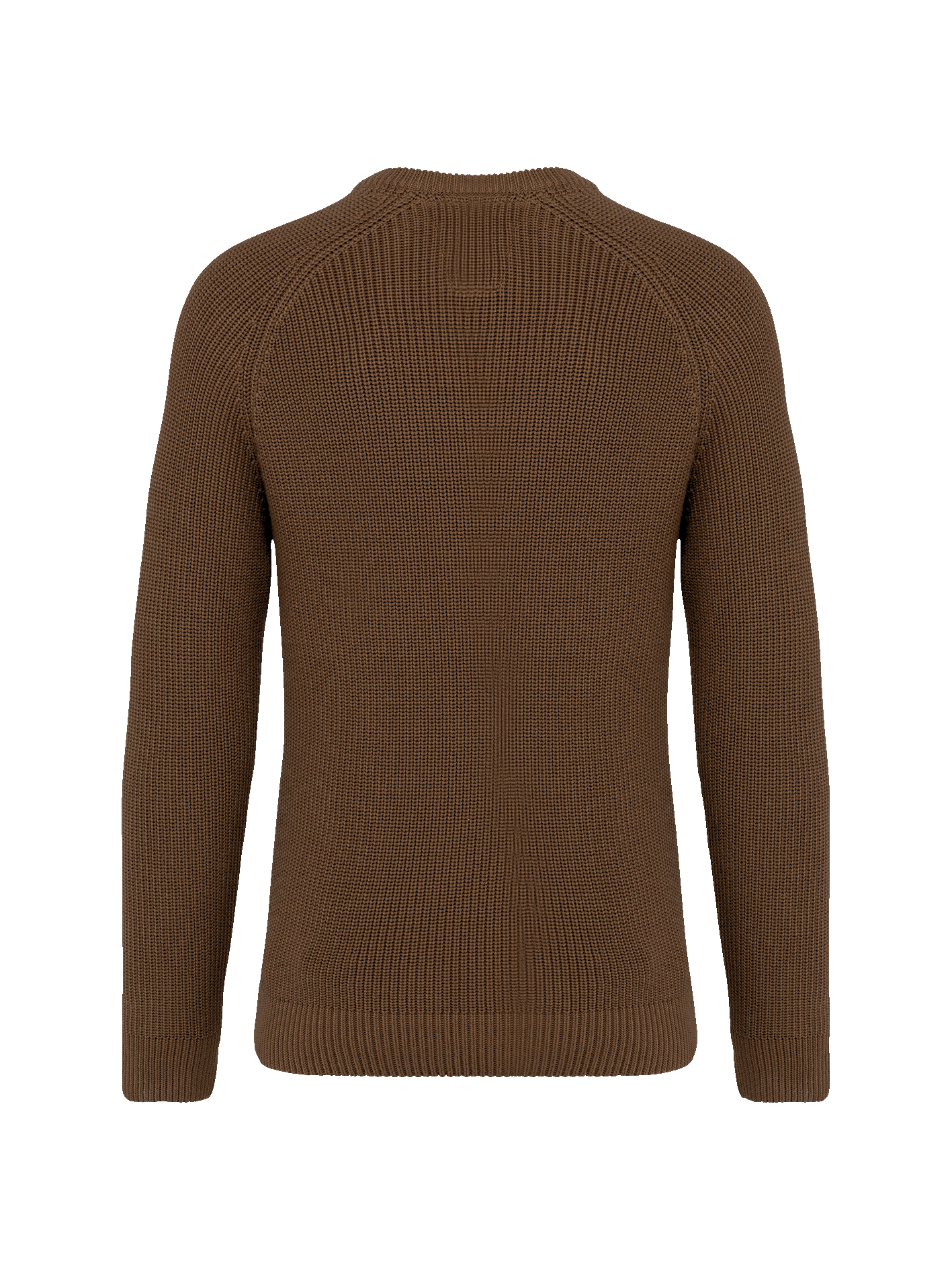 Schwerer Pullover in Grobstrick