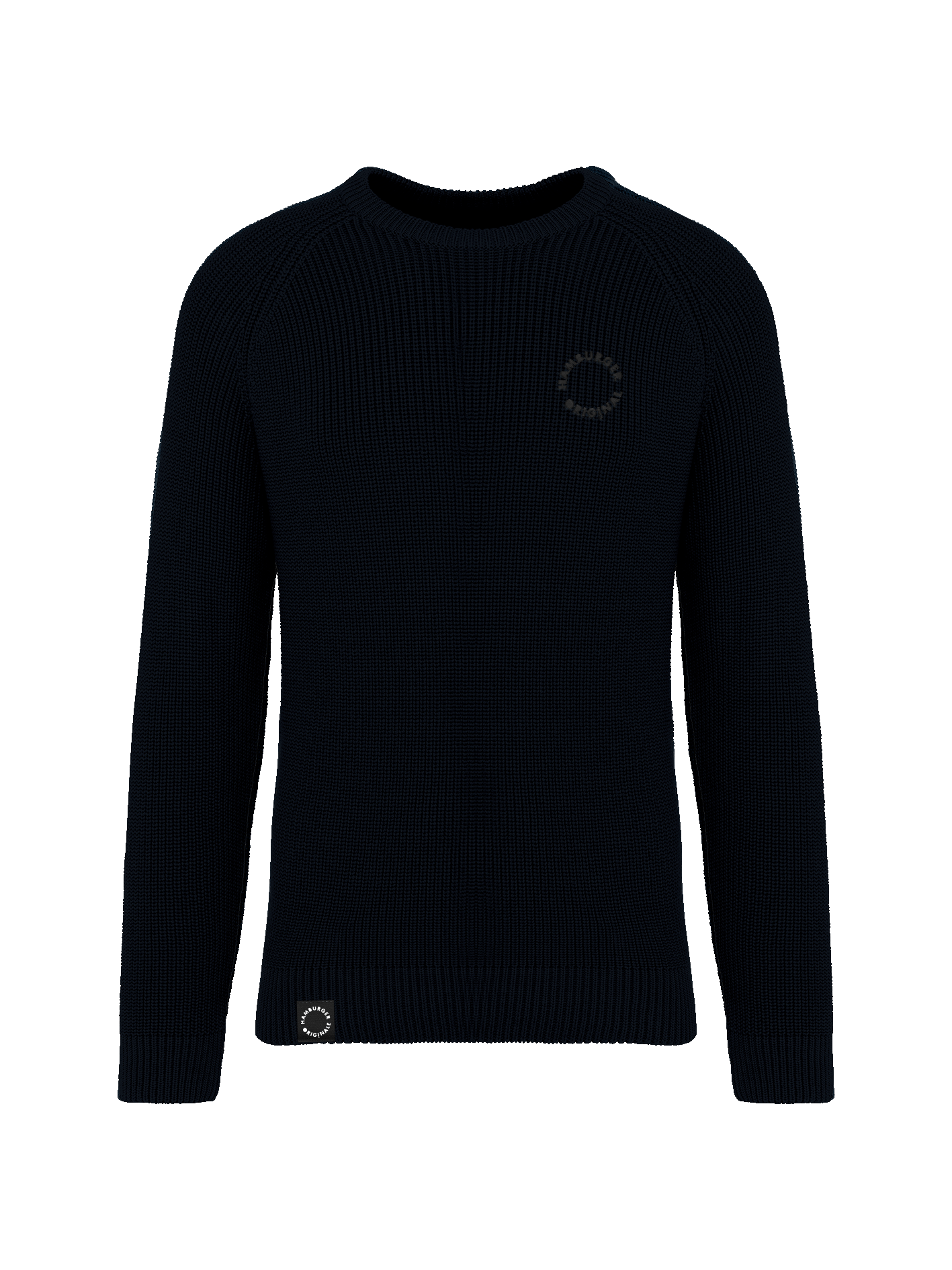 Schwerer Pullover in Grobstrick