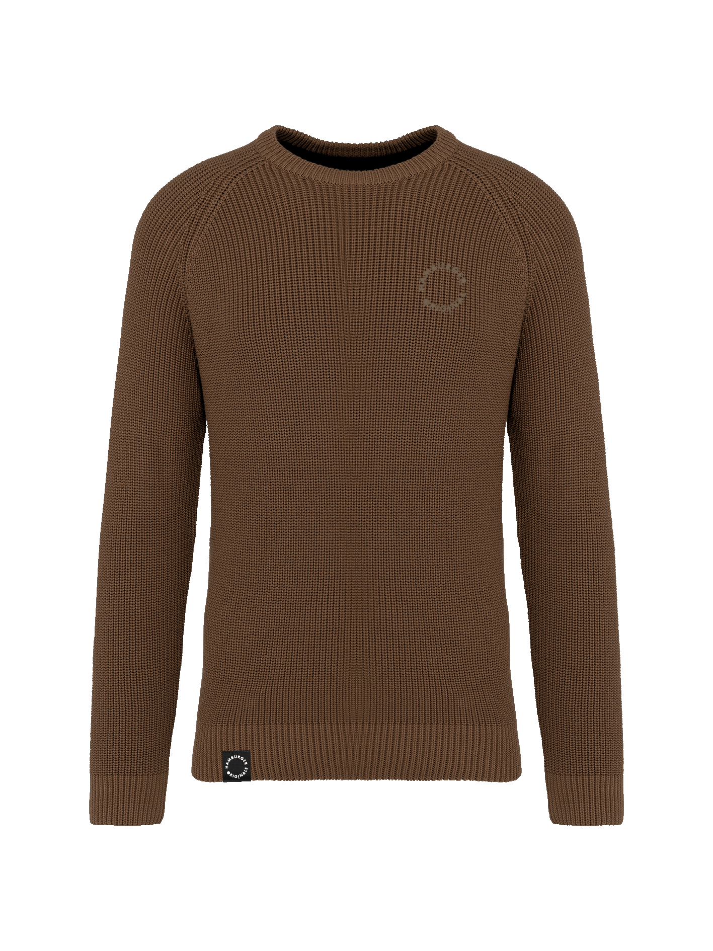 Schwerer Pullover in Grobstrick