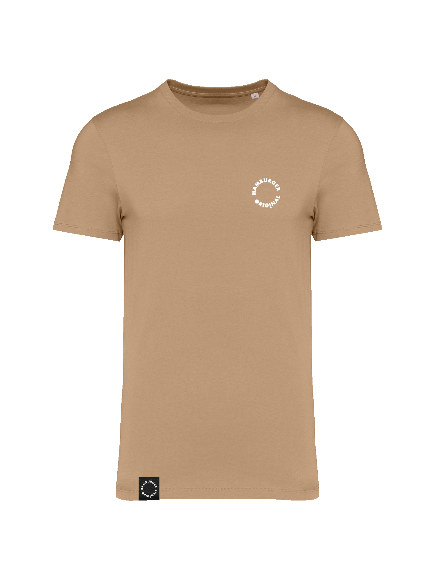 T-Shirt aus Bio-Baumwolle mit Logo vorne und hinten