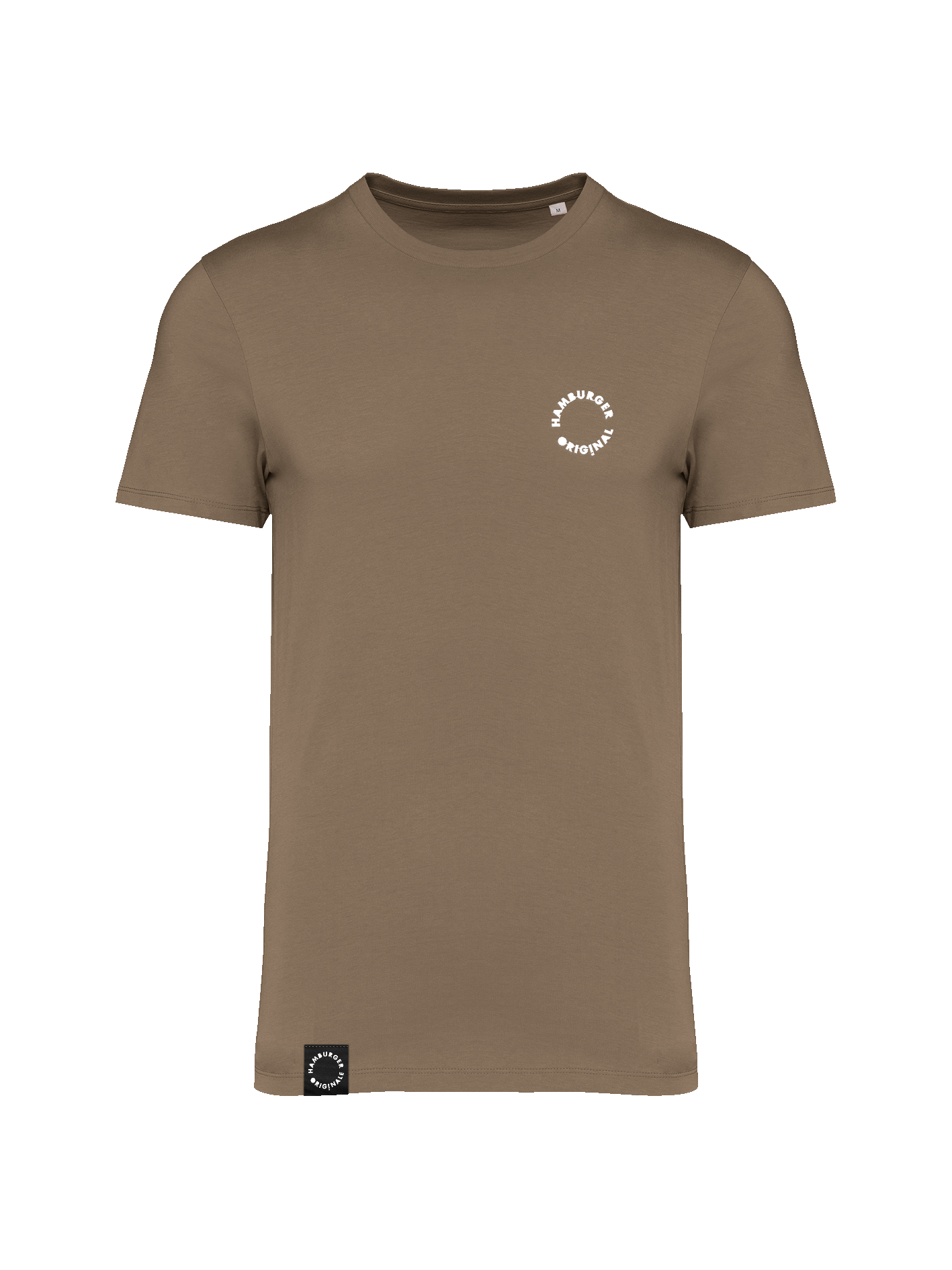 T-Shirt aus Bio-Baumwolle mit Logo vorne und hinten