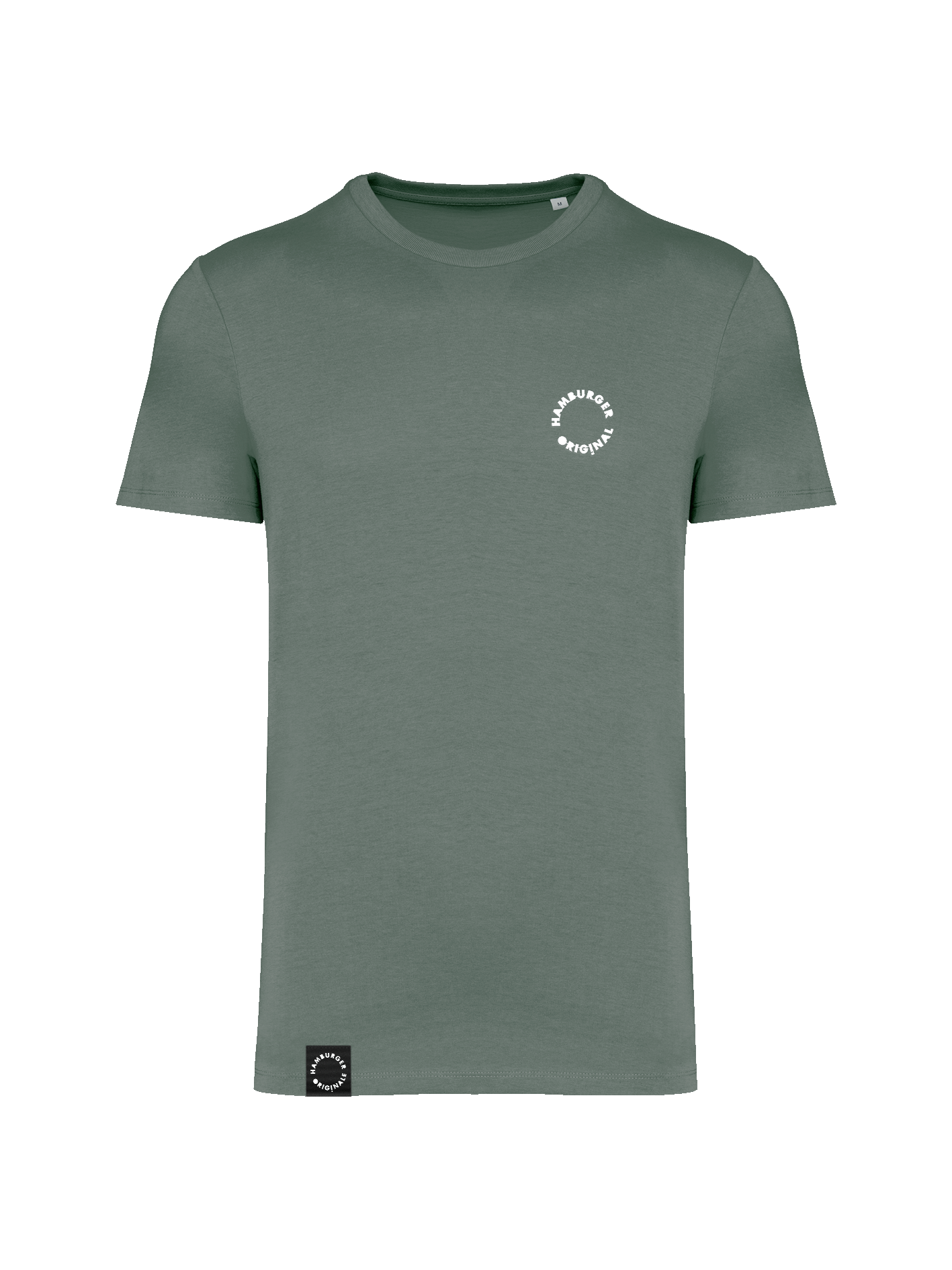 T-Shirt aus Bio-Baumwolle mit Logo vorne und hinten
