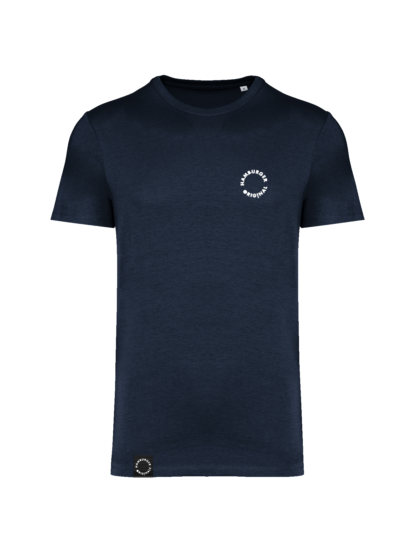 T-Shirt aus Bio-Baumwolle mit Logo vorne und hinten