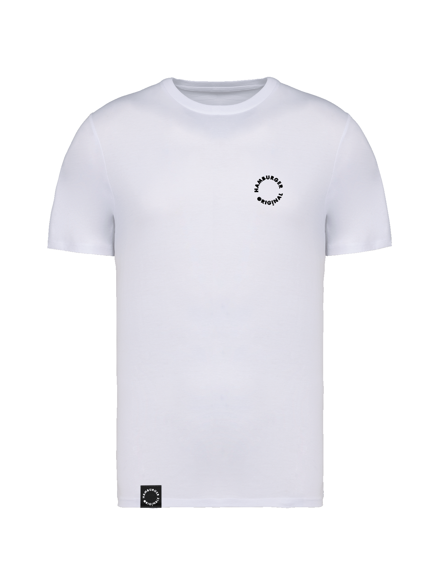 T-Shirt aus Bio-Baumwolle mit Logo vorne und hinten
