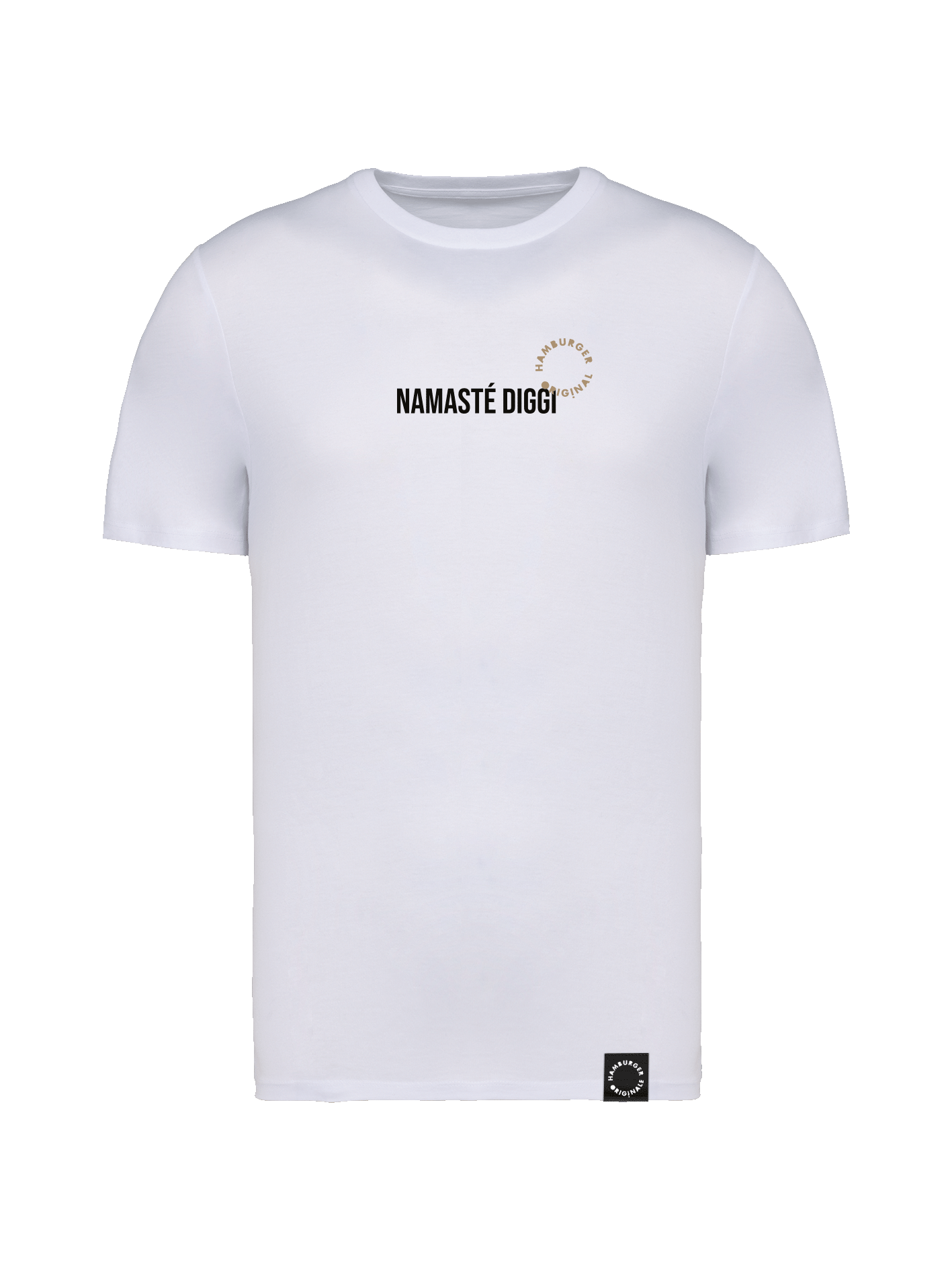T-Shirt aus Bio-Baumwolle "Namasté Diggi"