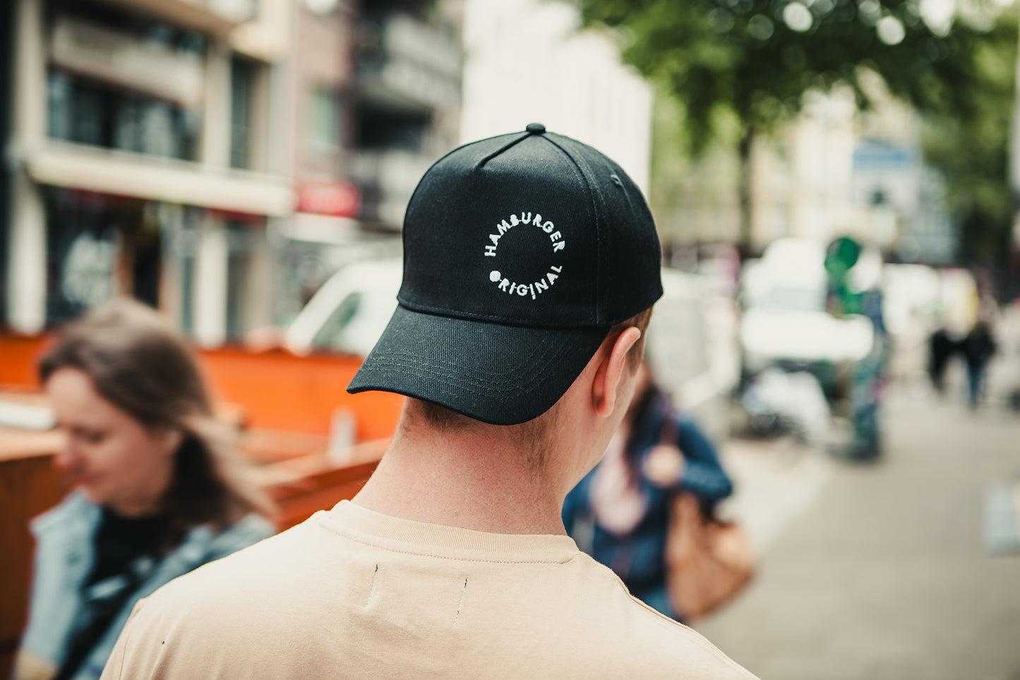 Cap mit Logo aus Bio-Baumwolle