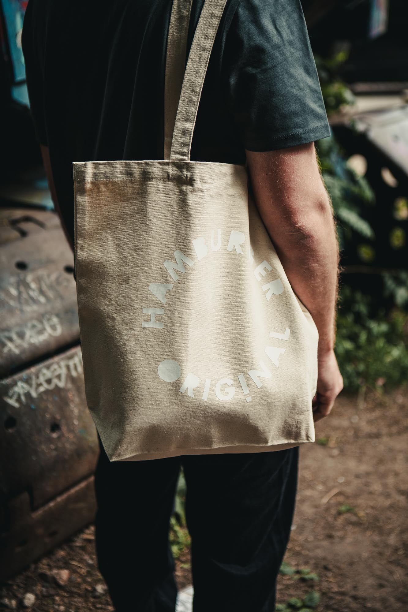 Shoppingtasche aus Bio-Baumwolle mit Logo