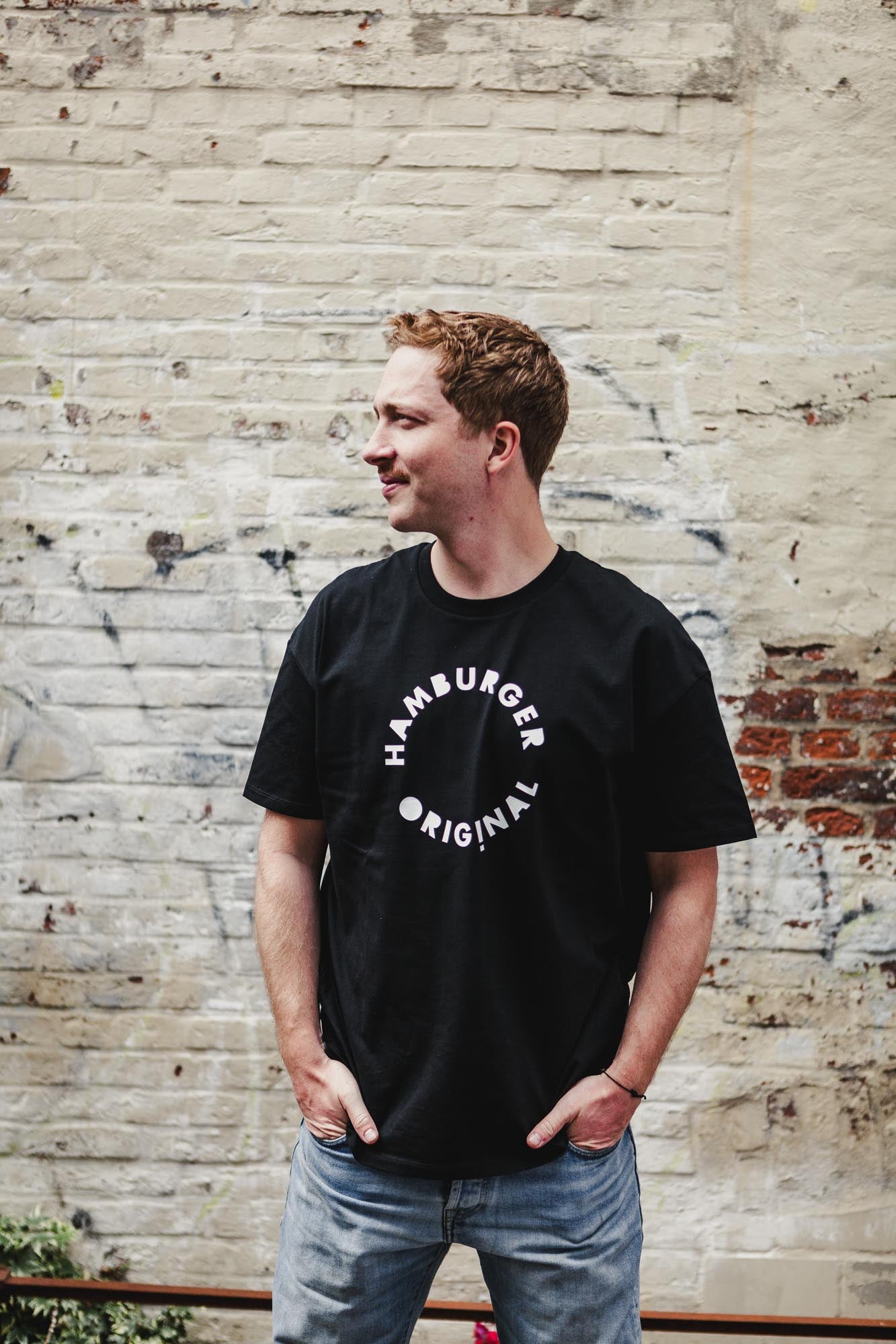 Oversized T-Shirt aus Bio-Baumwolle mit Logo