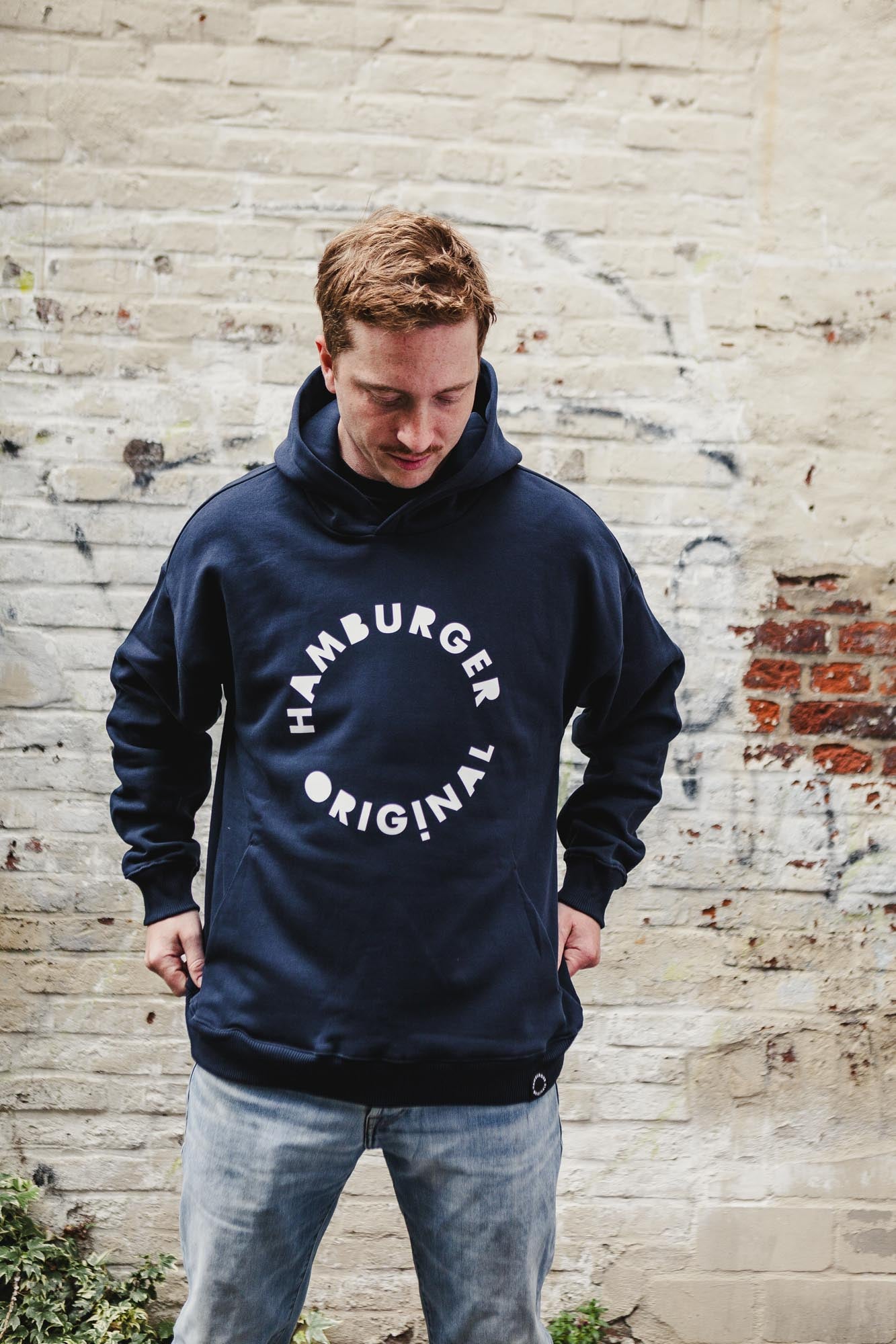 Schwerer Hoodie aus Bio-Baumwolle Made in Portugal Oversized
