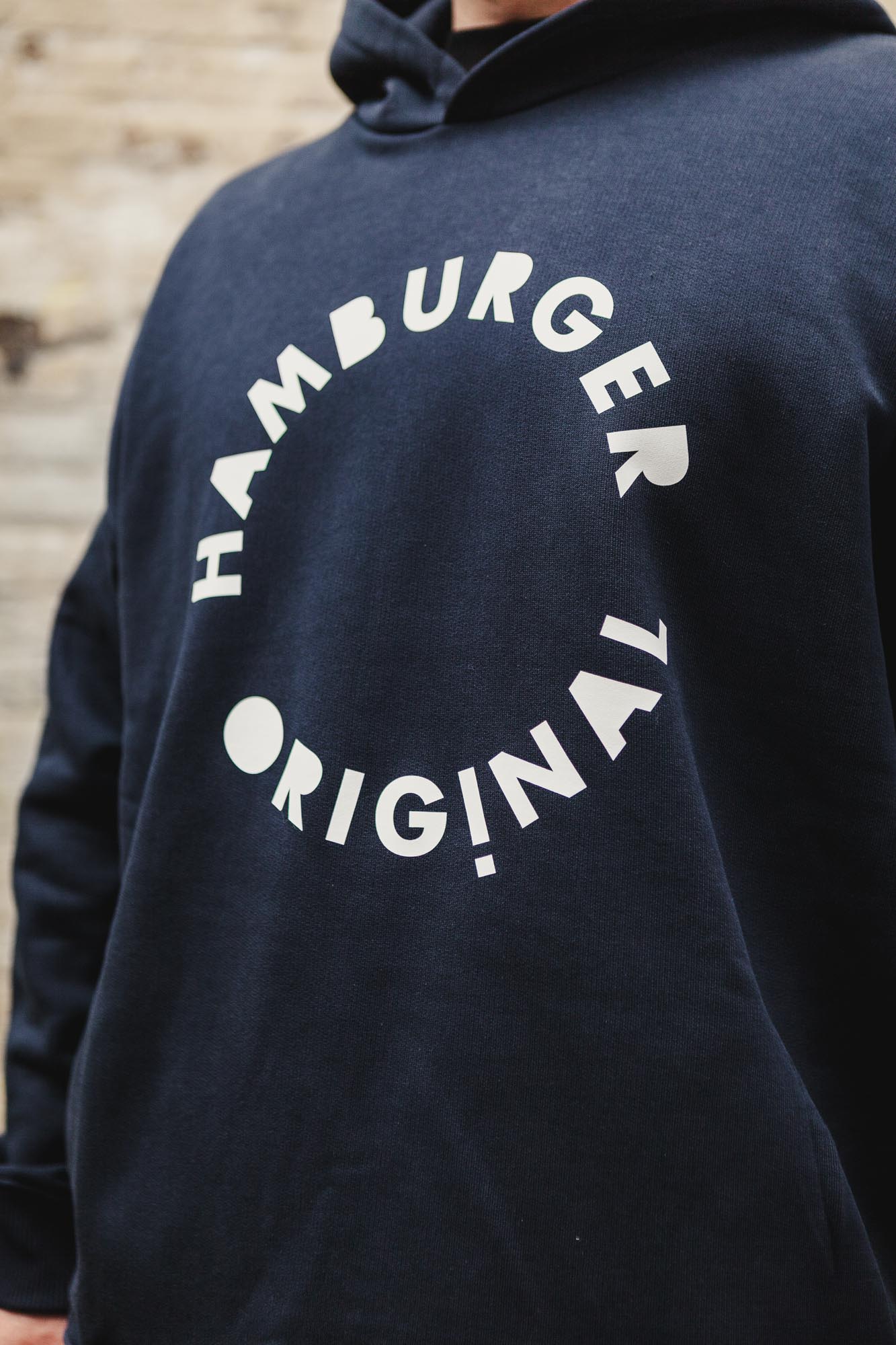 Schwerer Hoodie aus Bio-Baumwolle Made in Portugal Oversized
