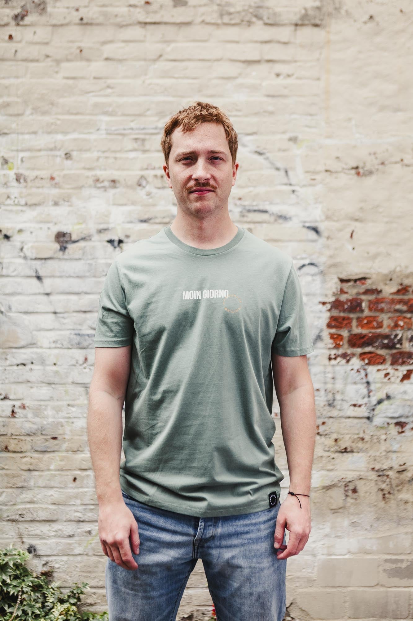 T-Shirt aus Bio-Baumwolle "Moin Giorno"