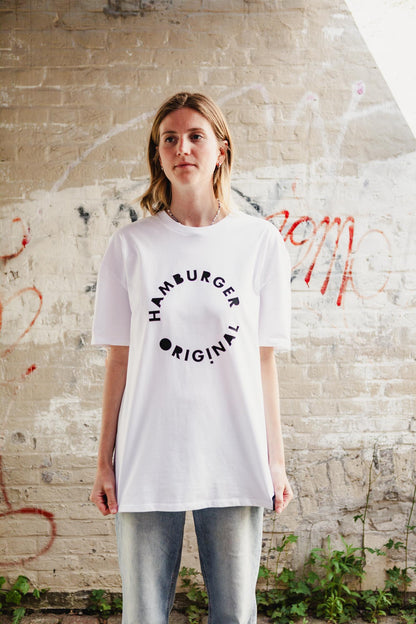 Oversized T-Shirt aus Bio-Baumwolle mit Logo