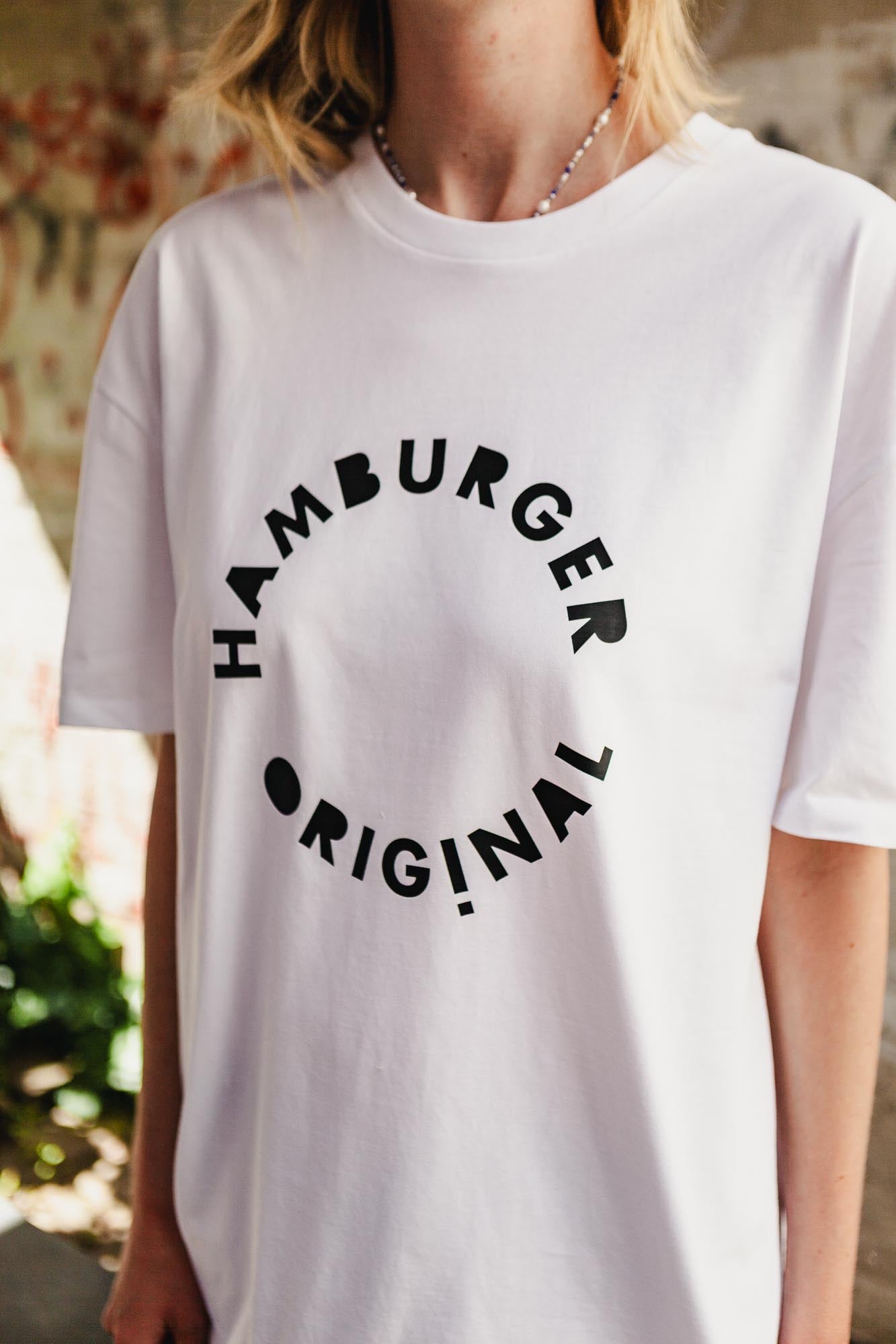 Oversized T-Shirt aus Bio-Baumwolle mit Logo