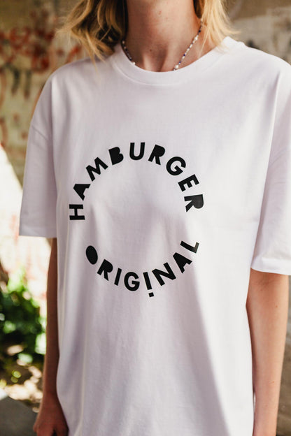 Oversized T-Shirt aus Bio-Baumwolle mit Logo
