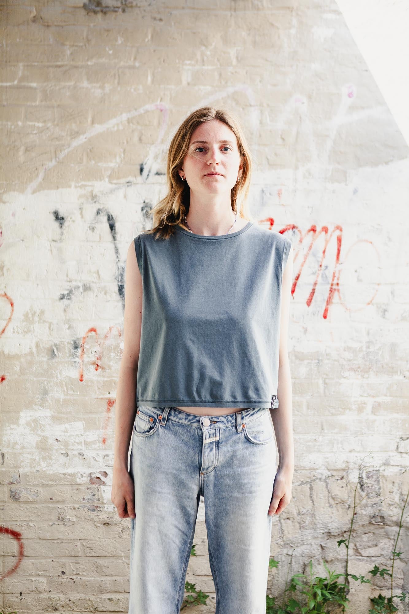Crop Top mit Logo auf Rückseite