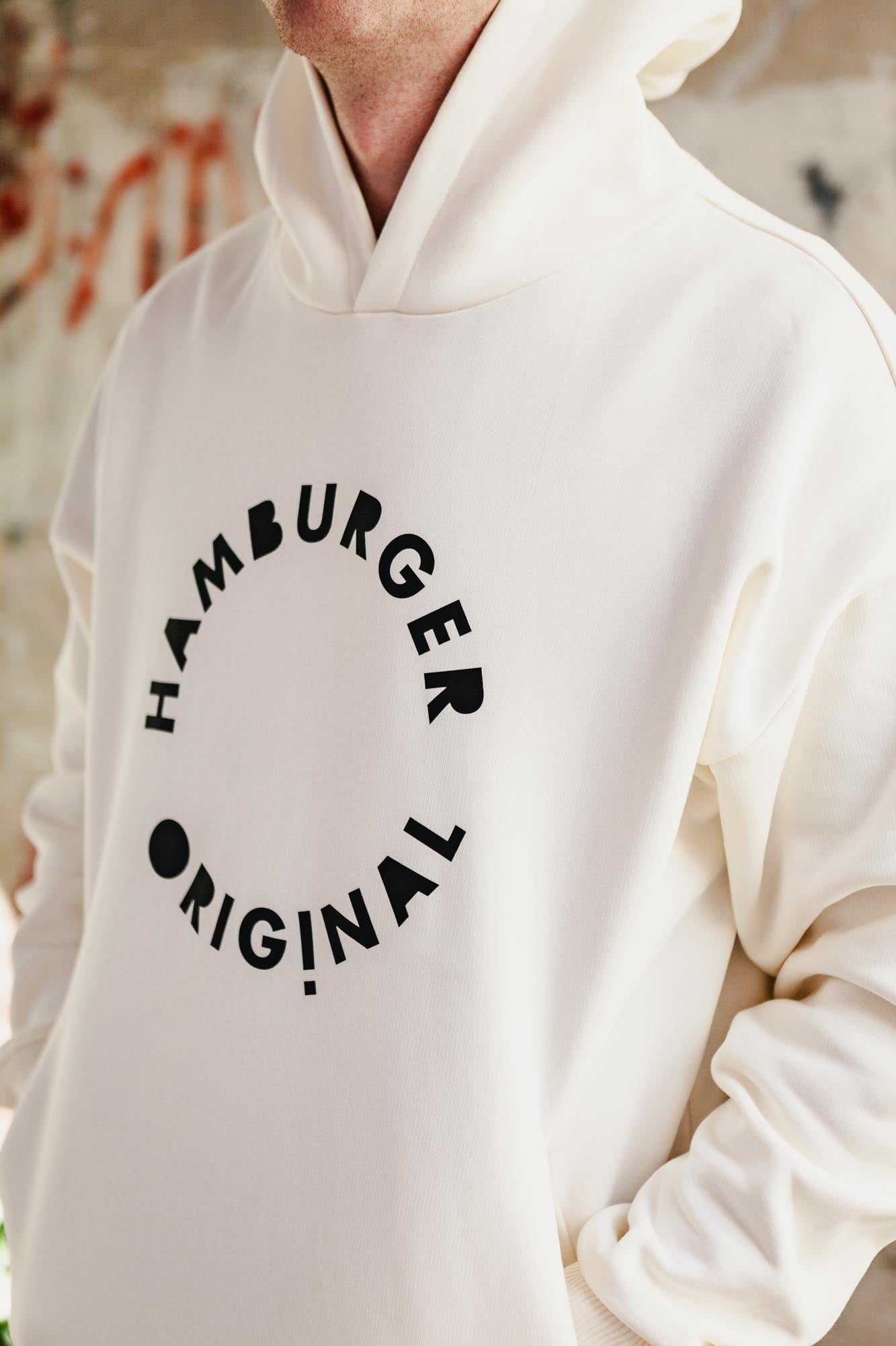 Schwerer Hoodie aus Bio-Baumwolle Made in Portugal Oversized