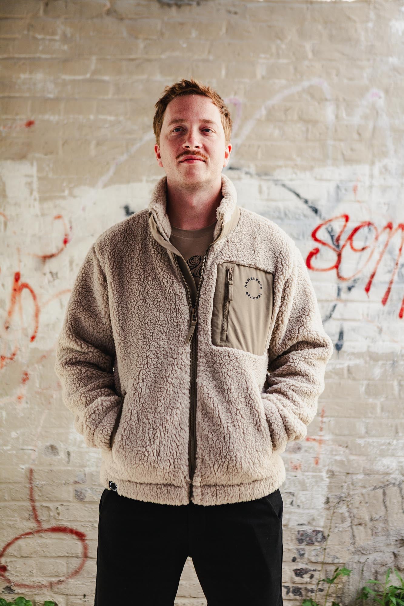 Fleece-Jacke aus recyceltem Material
