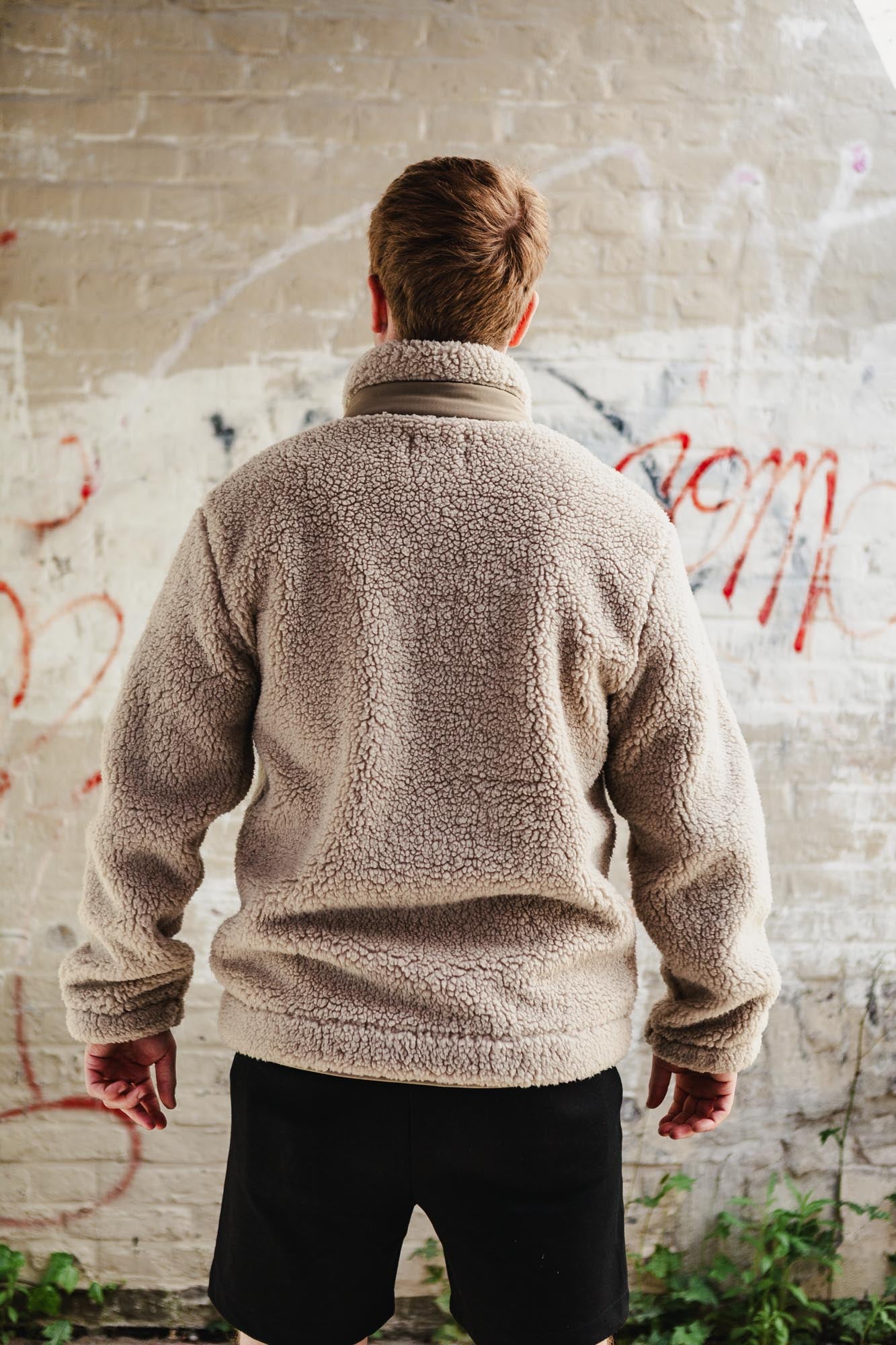 Fleece-Jacke aus recyceltem Material