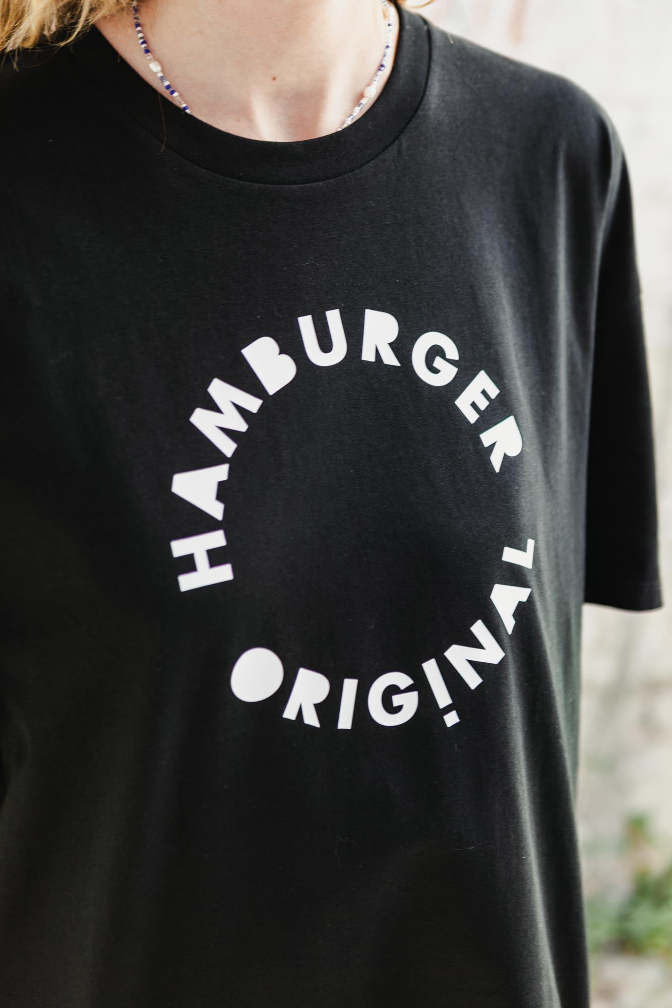 Oversized T-Shirt aus Bio-Baumwolle mit Logo
