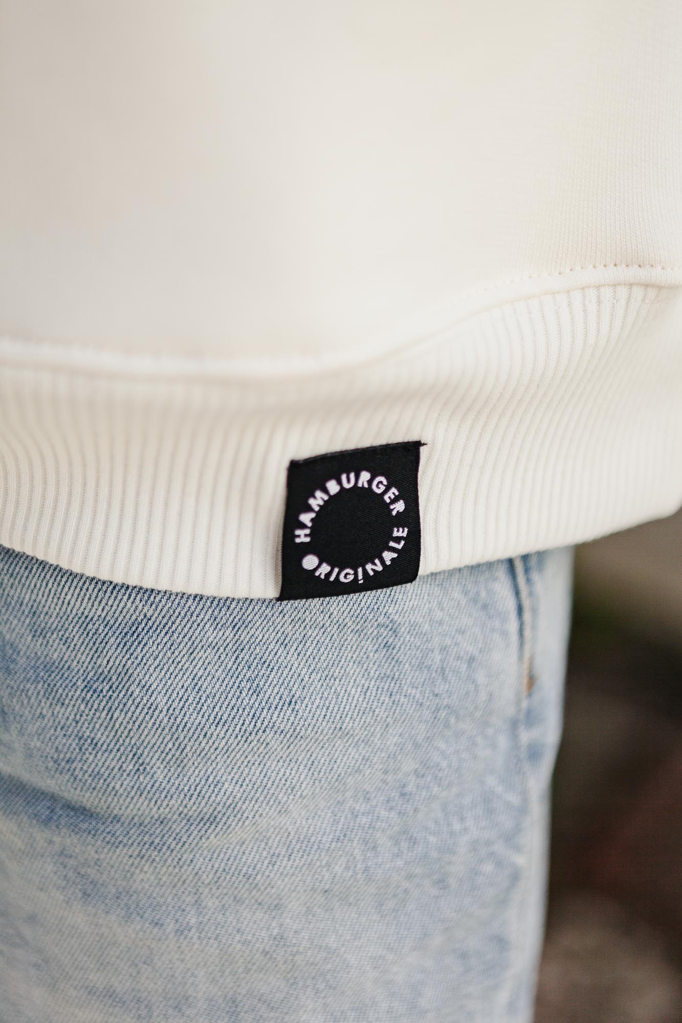 Schwerer Hoodie aus Bio-Baumwolle Made in Portugal Oversized