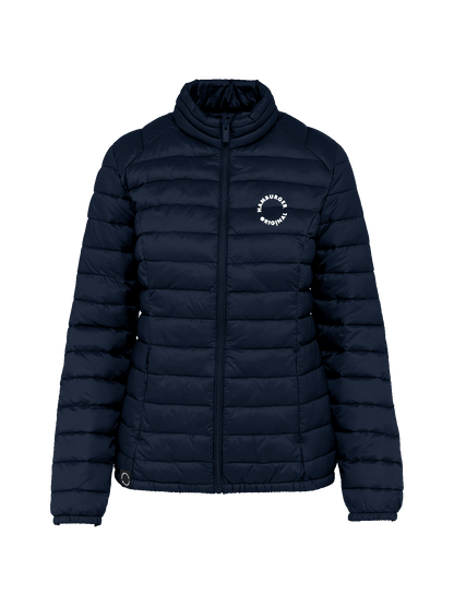 Leichte, taillierte Daunenjacke aus recycelten Materialien