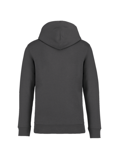 Hoodie aus Bio-Baumwolle mit großem Logo