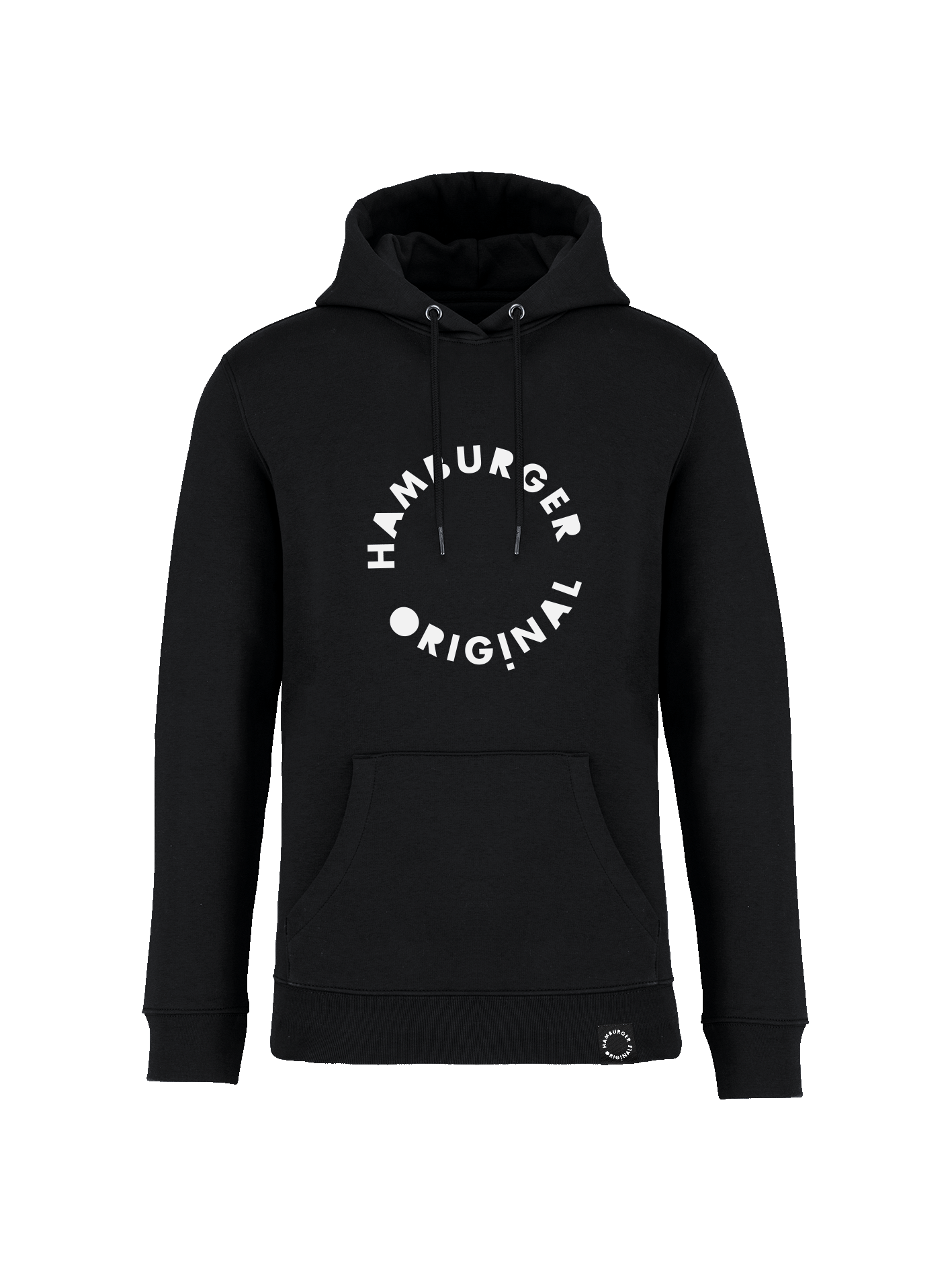 Hoodie aus Bio-Baumwolle mit großem Logo