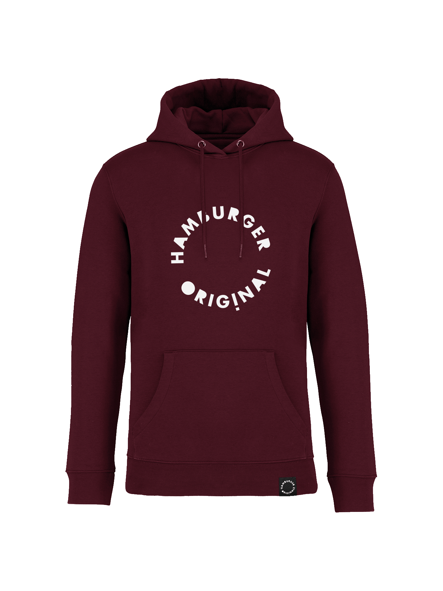 Hoodie aus Bio-Baumwolle mit großem Logo