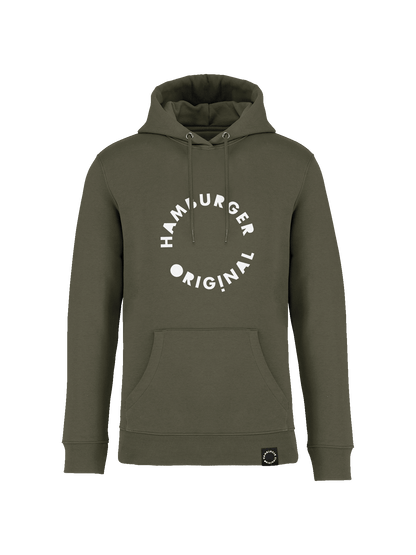 Hoodie aus Bio-Baumwolle mit großem Logo