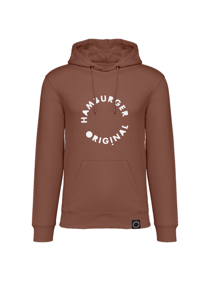 Hoodie aus Bio-Baumwolle mit großem Logo