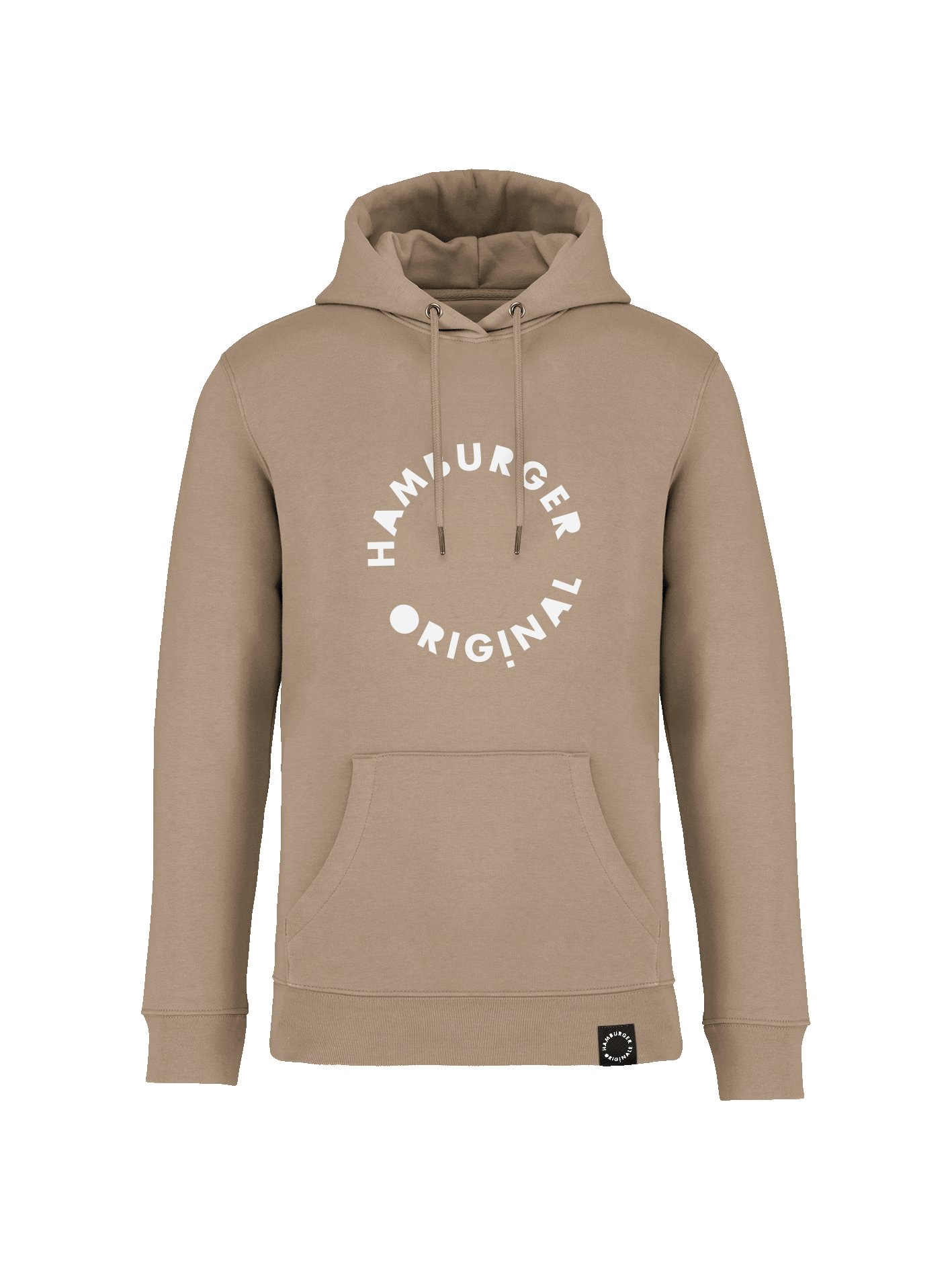 Hoodie aus Bio-Baumwolle mit großem Logo