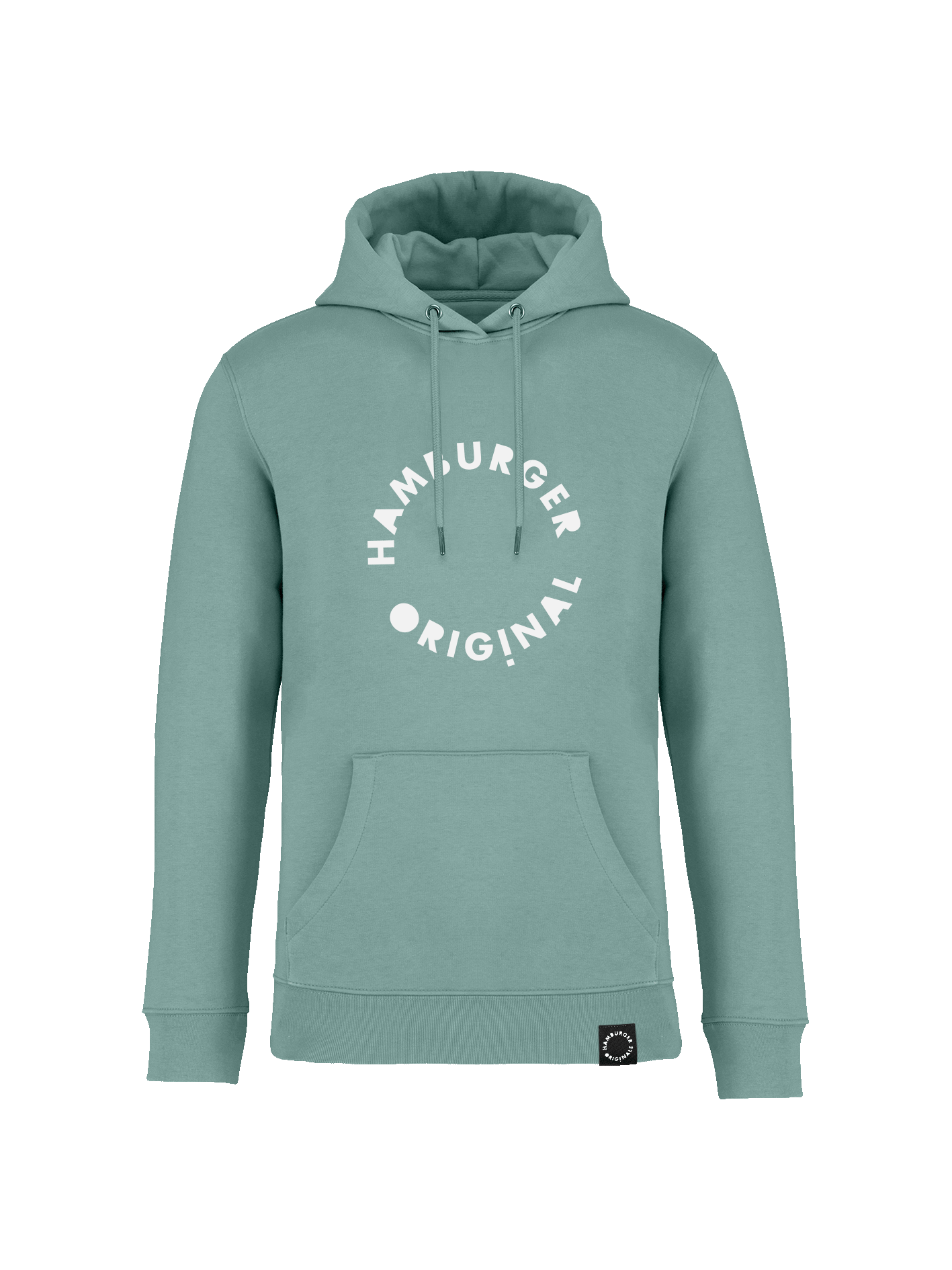 Hoodie aus Bio-Baumwolle mit großem Logo