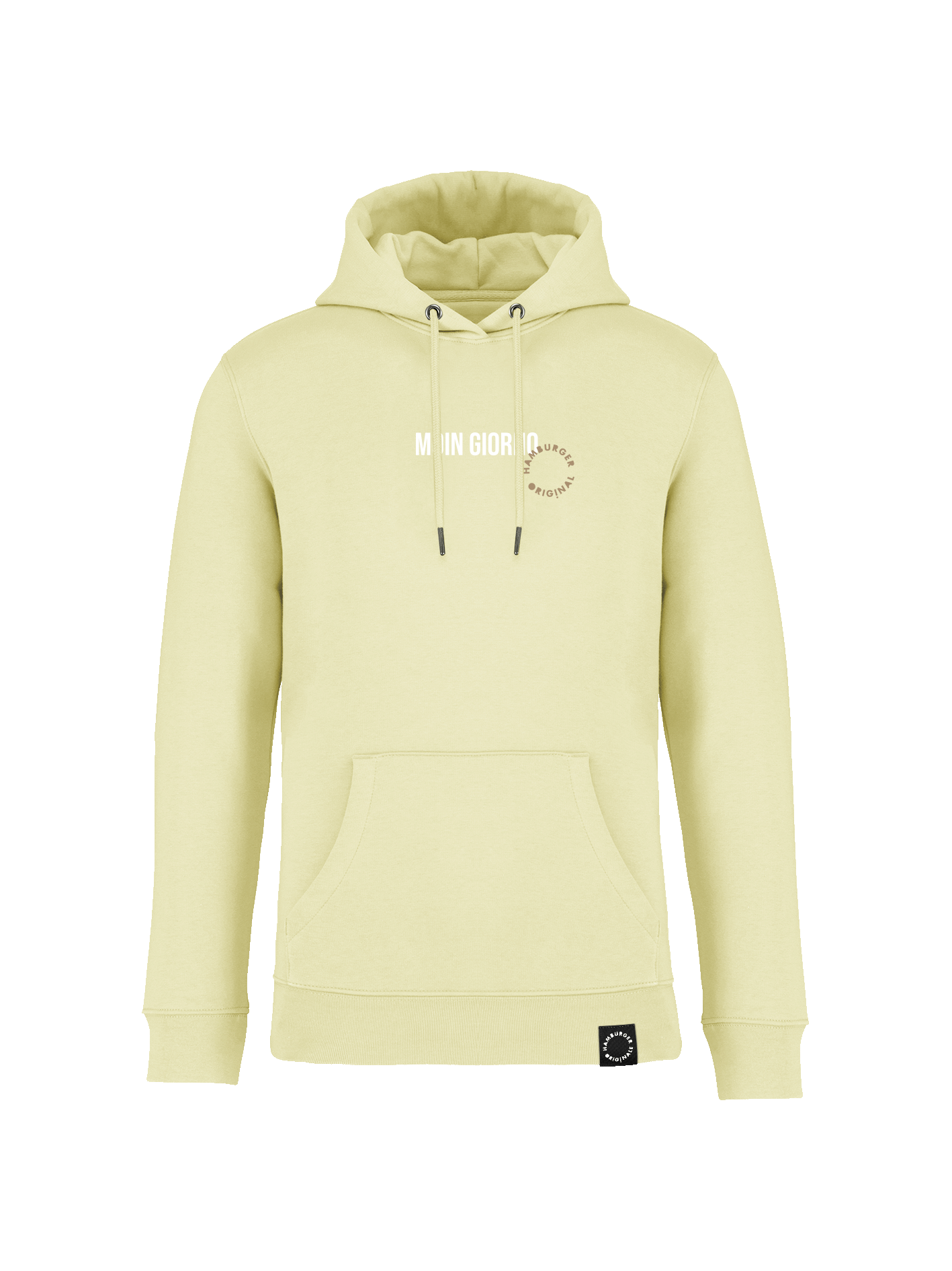 Hoodie aus Bio-Baumwolle "Moin Giorno"