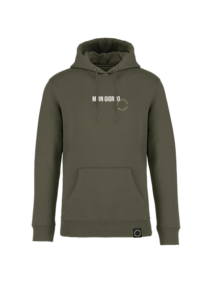 Hoodie aus Bio-Baumwolle "Moin Giorno"