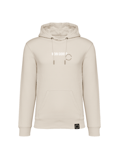 Hoodie aus Bio-Baumwolle "Moin Giorno"