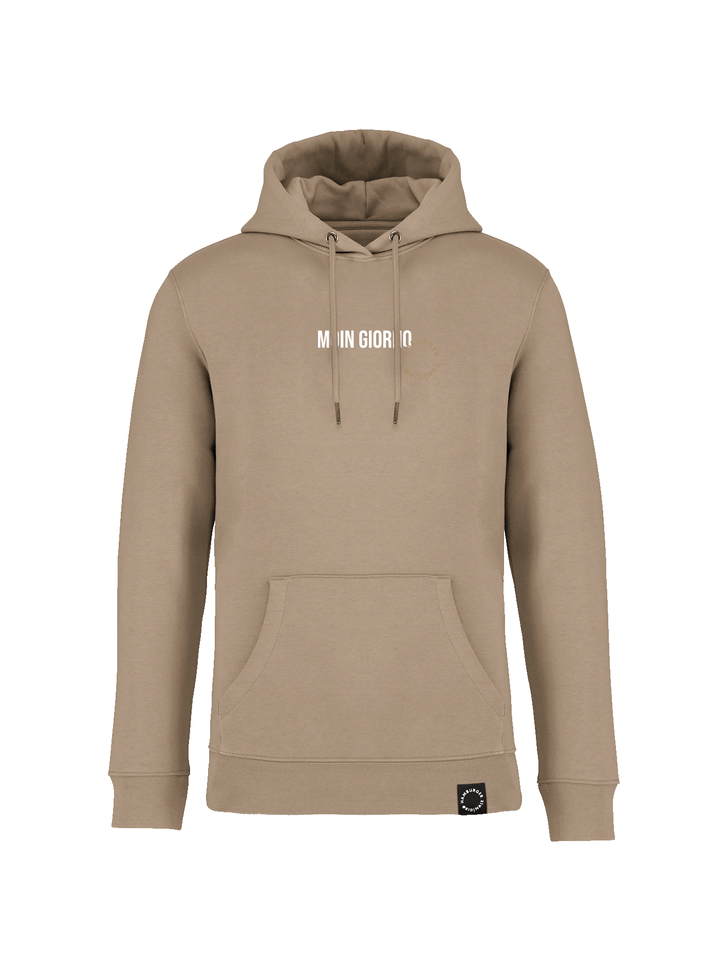 Hoodie aus Bio-Baumwolle "Moin Giorno"