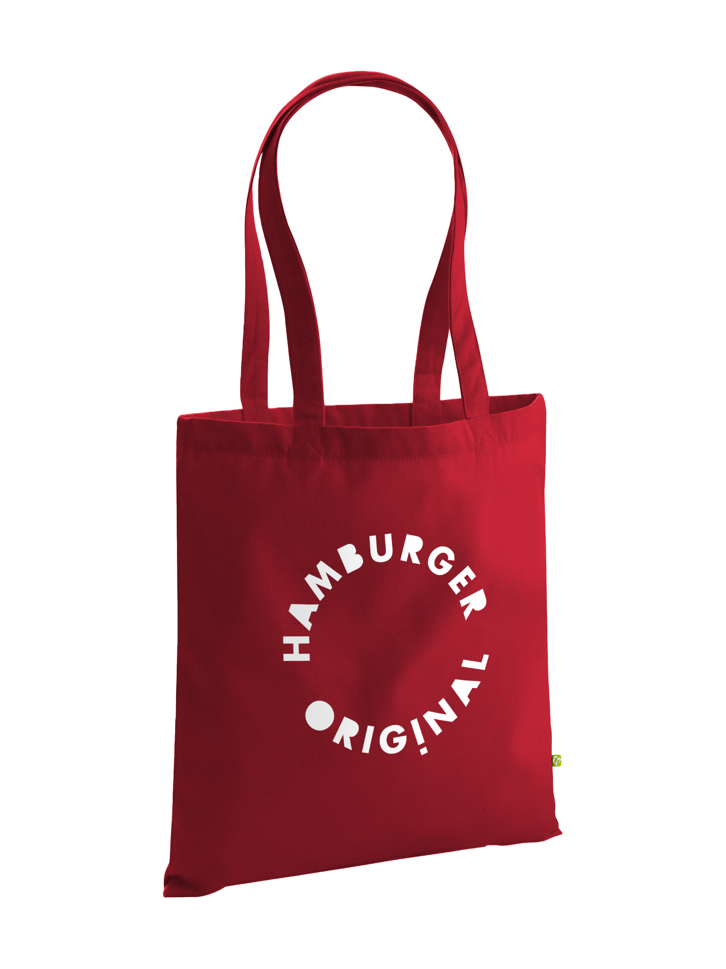 Schwerer Jutebeutel Bio-Baumwolle mit Logo