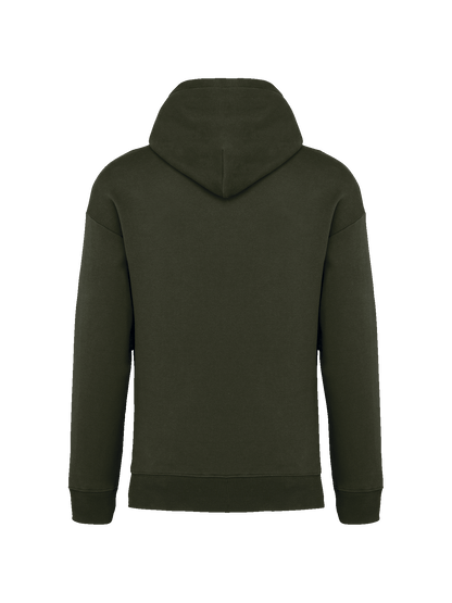 Schwerer Hoodie aus Bio-Baumwolle Made in Portugal Oversized