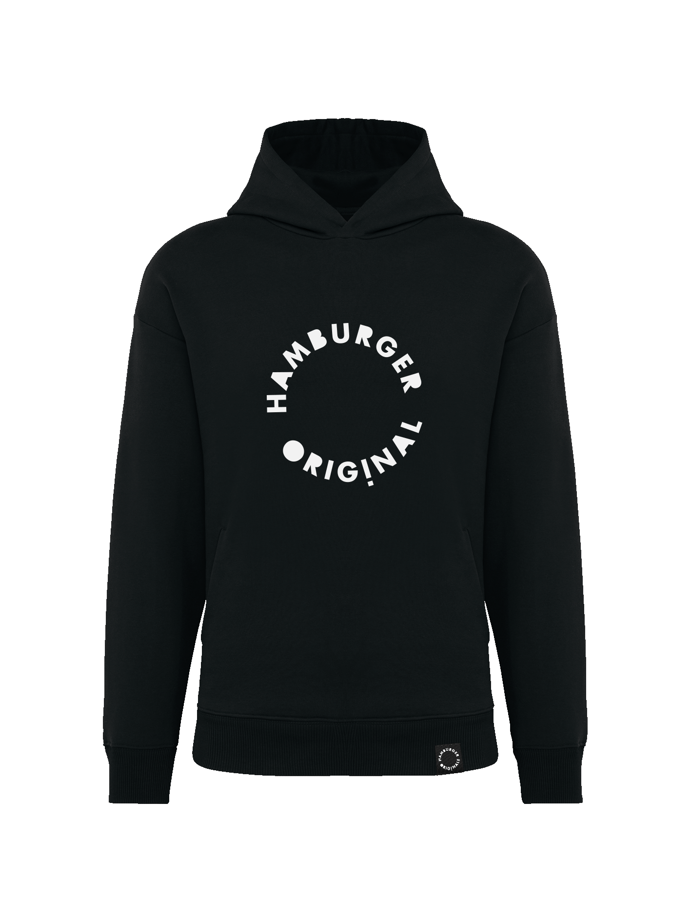 Schwerer Hoodie aus Bio-Baumwolle Made in Portugal Oversized