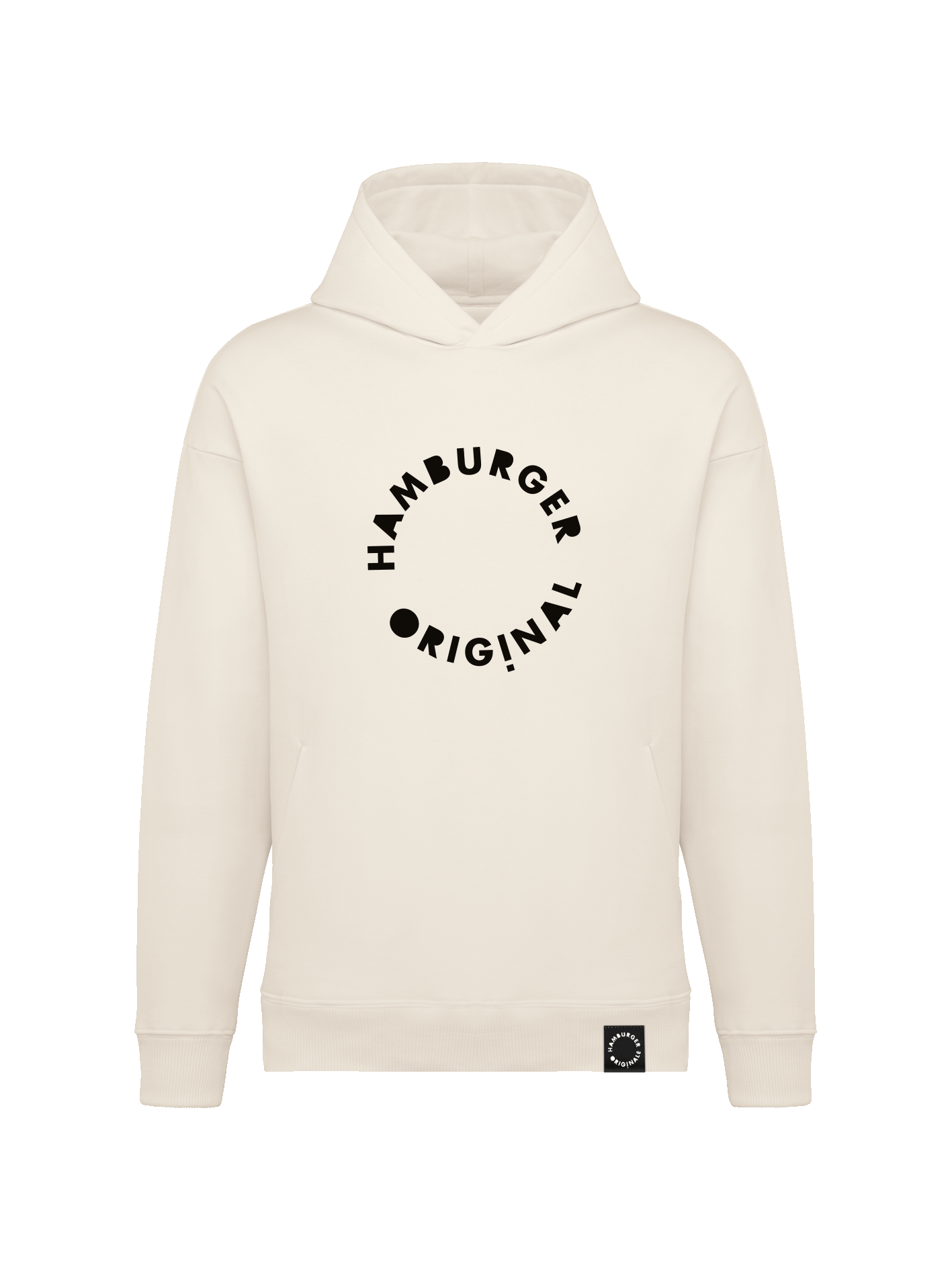 Schwerer Hoodie aus Bio-Baumwolle Made in Portugal Oversized